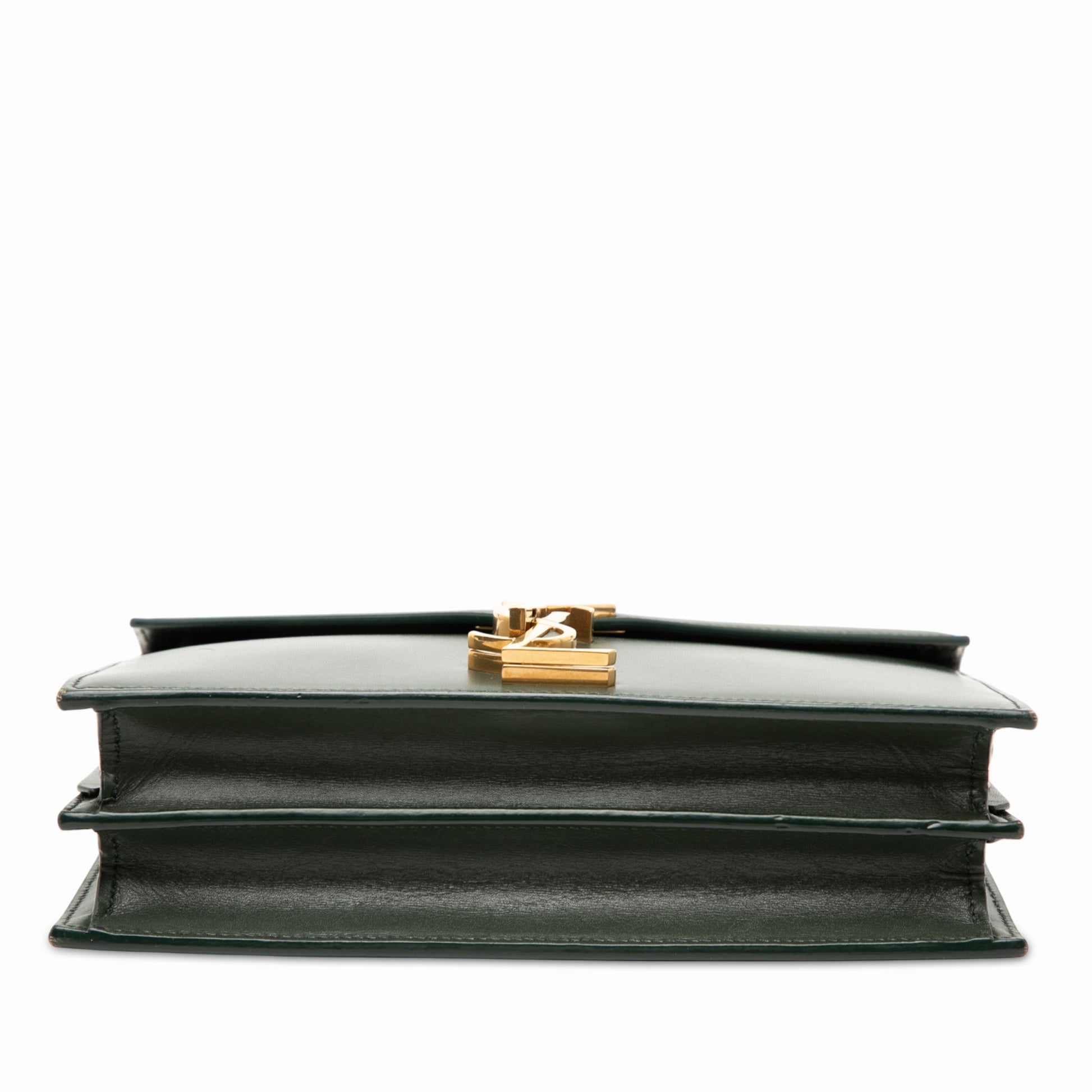 Saint Laurent Smooth Calfskin Monogram Cassandra Clasp Bag