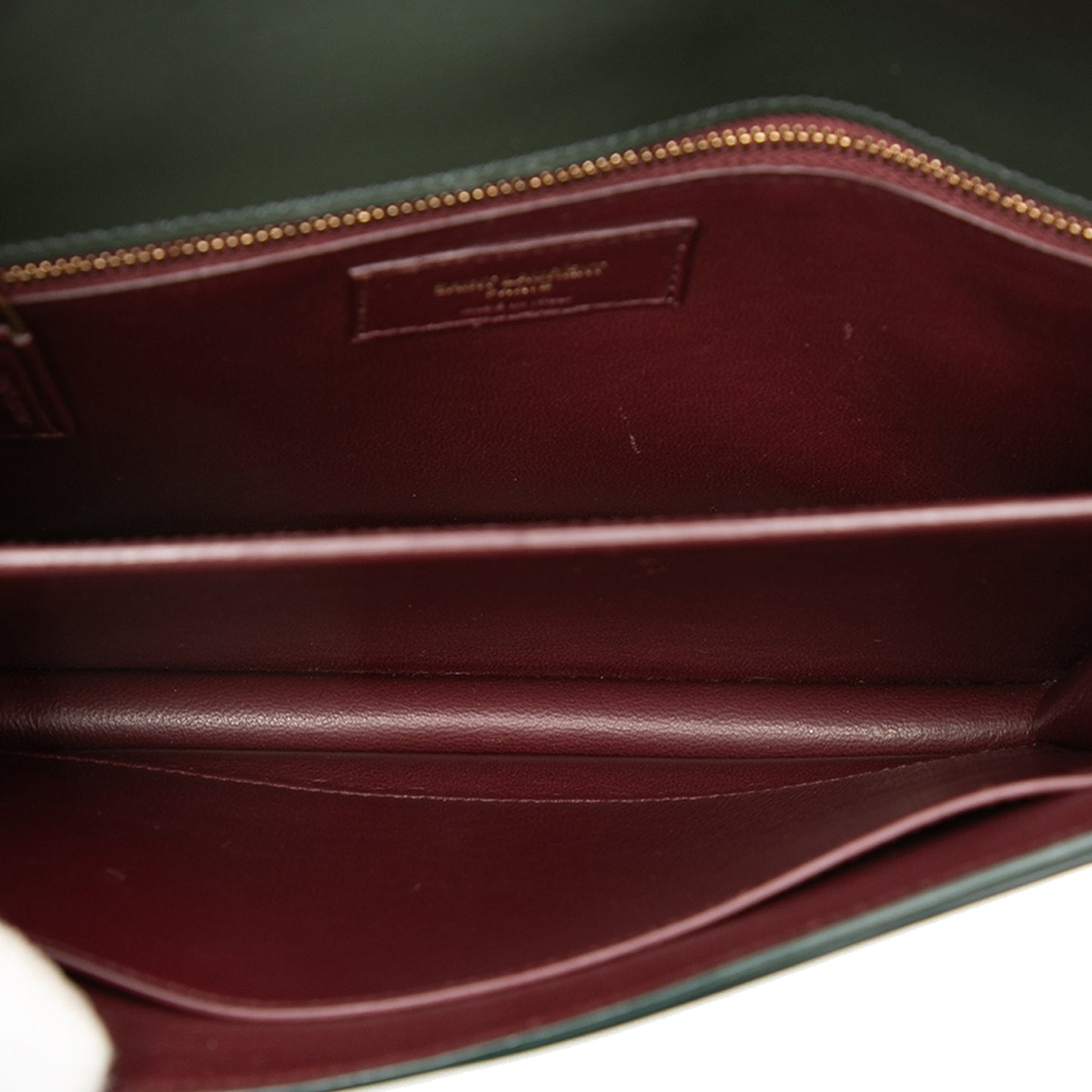 Saint Laurent Smooth Calfskin Monogram Cassandra Clasp Bag