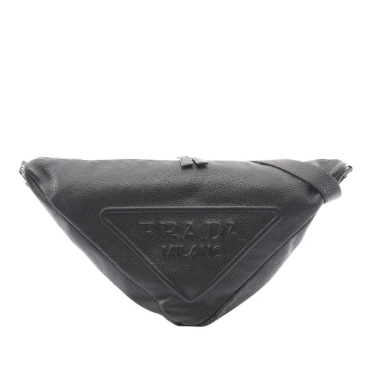 Prada Vitello Daino Triangle Crossbody Bag