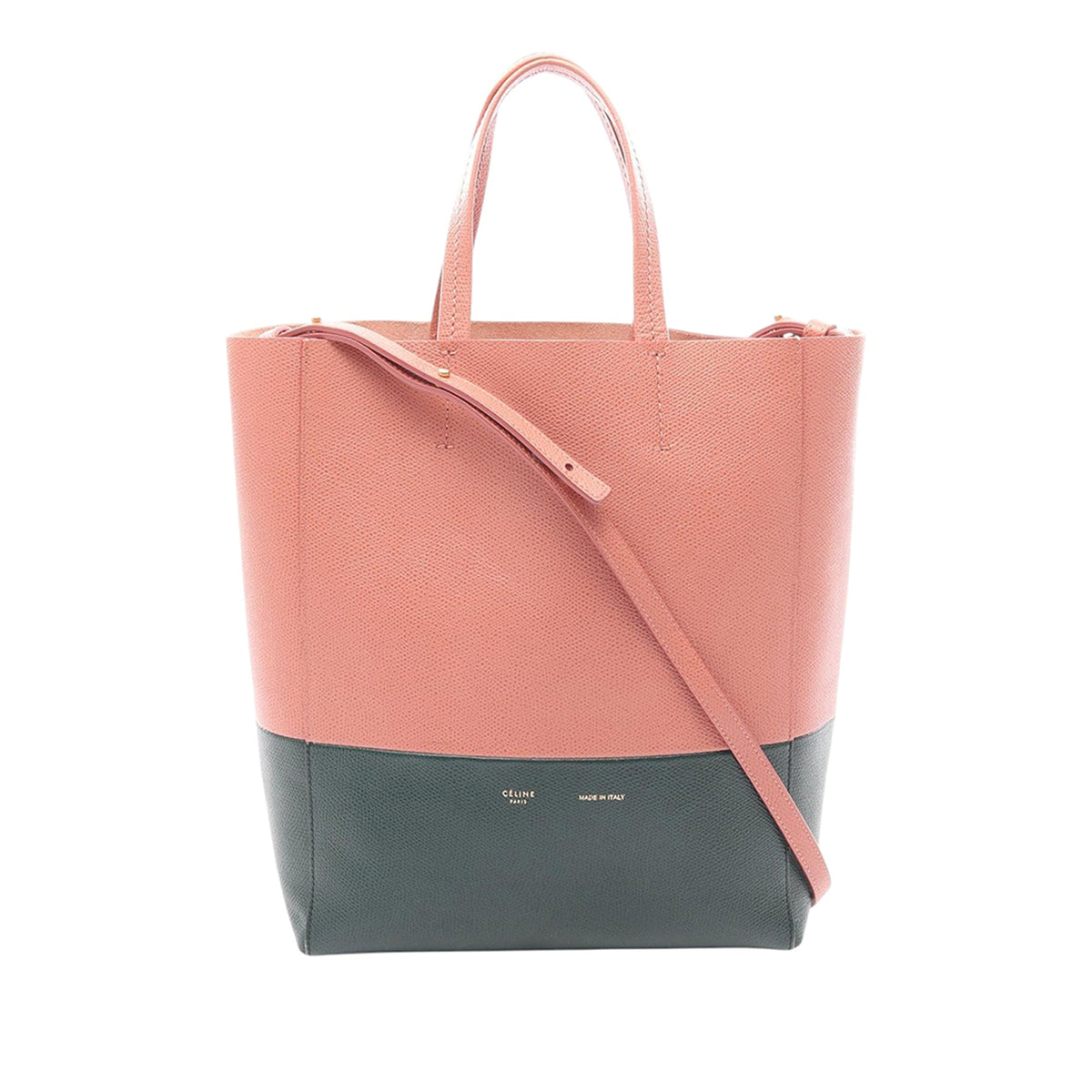 Celine Small Leather Vertical Cabas Tote