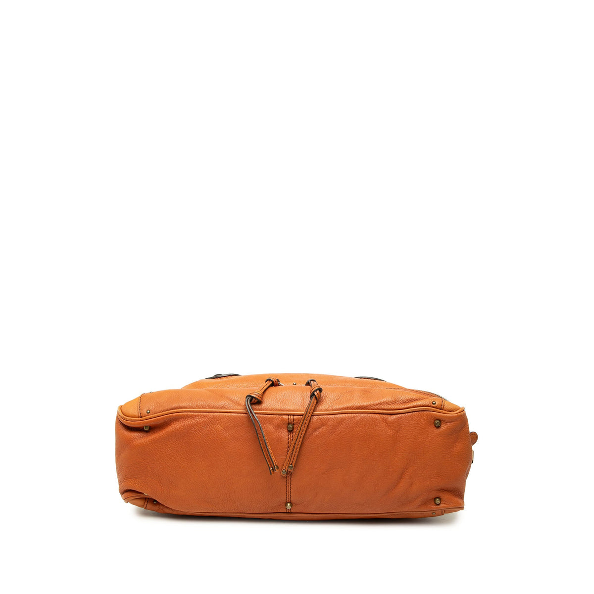 Chloé Leather Paddington East West Zippy Handbag — Brown