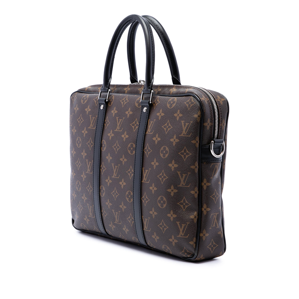 Louis Vuitton Monogram Macassar Porte Documents Voyage GM