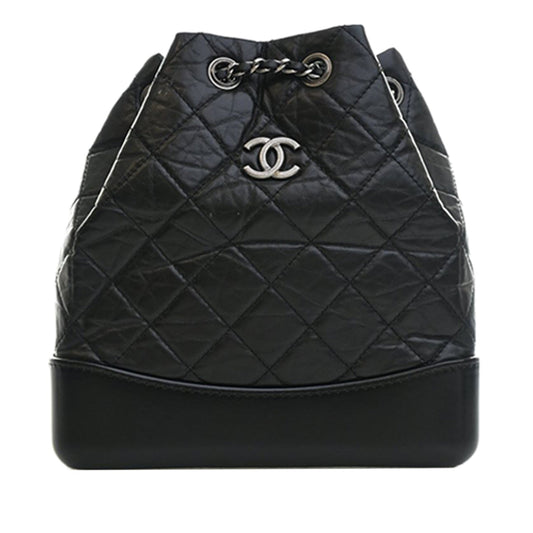 Chanel Small Quilted Aged Calfskin Gabrielle Backpack