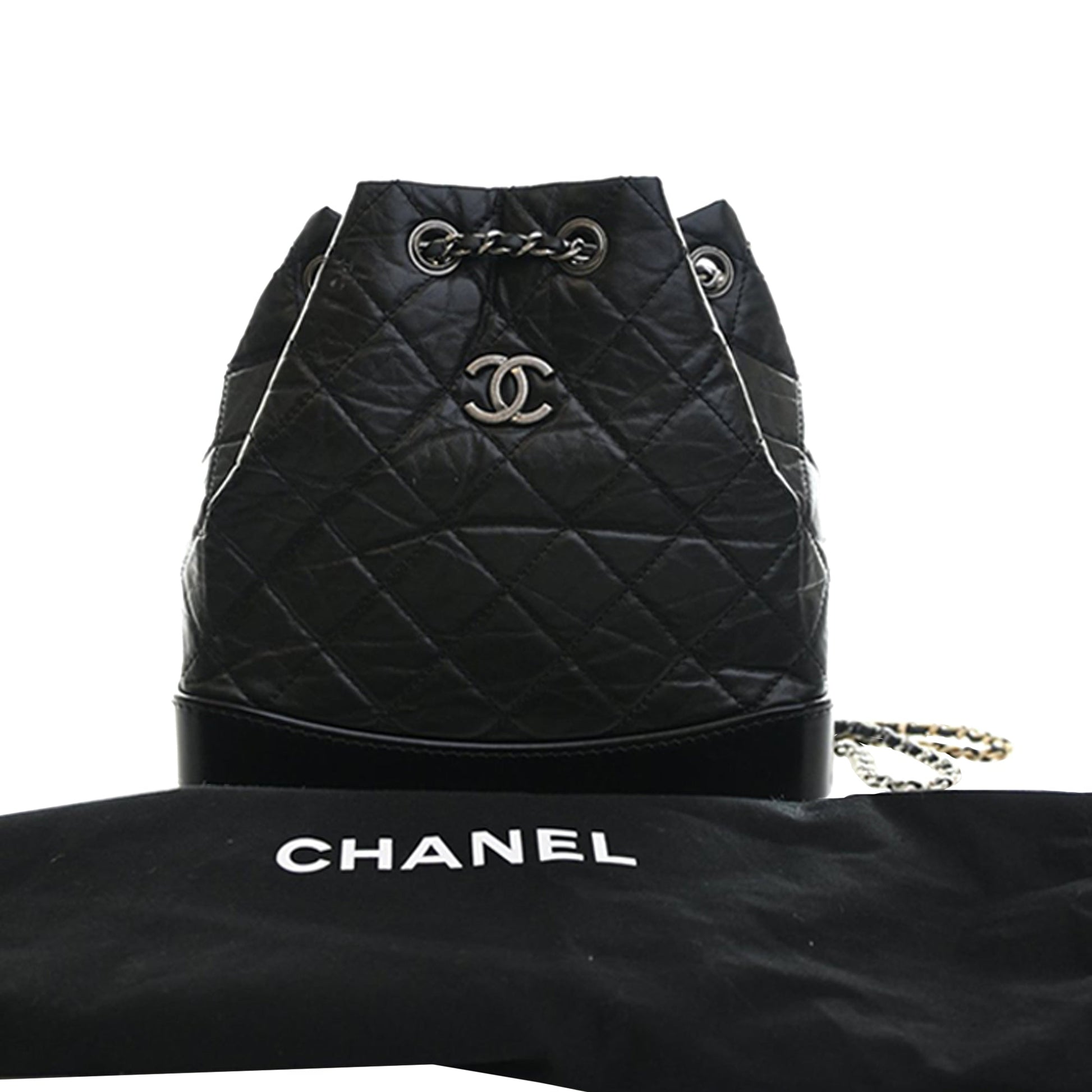 Chanel Small Quilted Aged Calfskin Gabrielle Backpack
