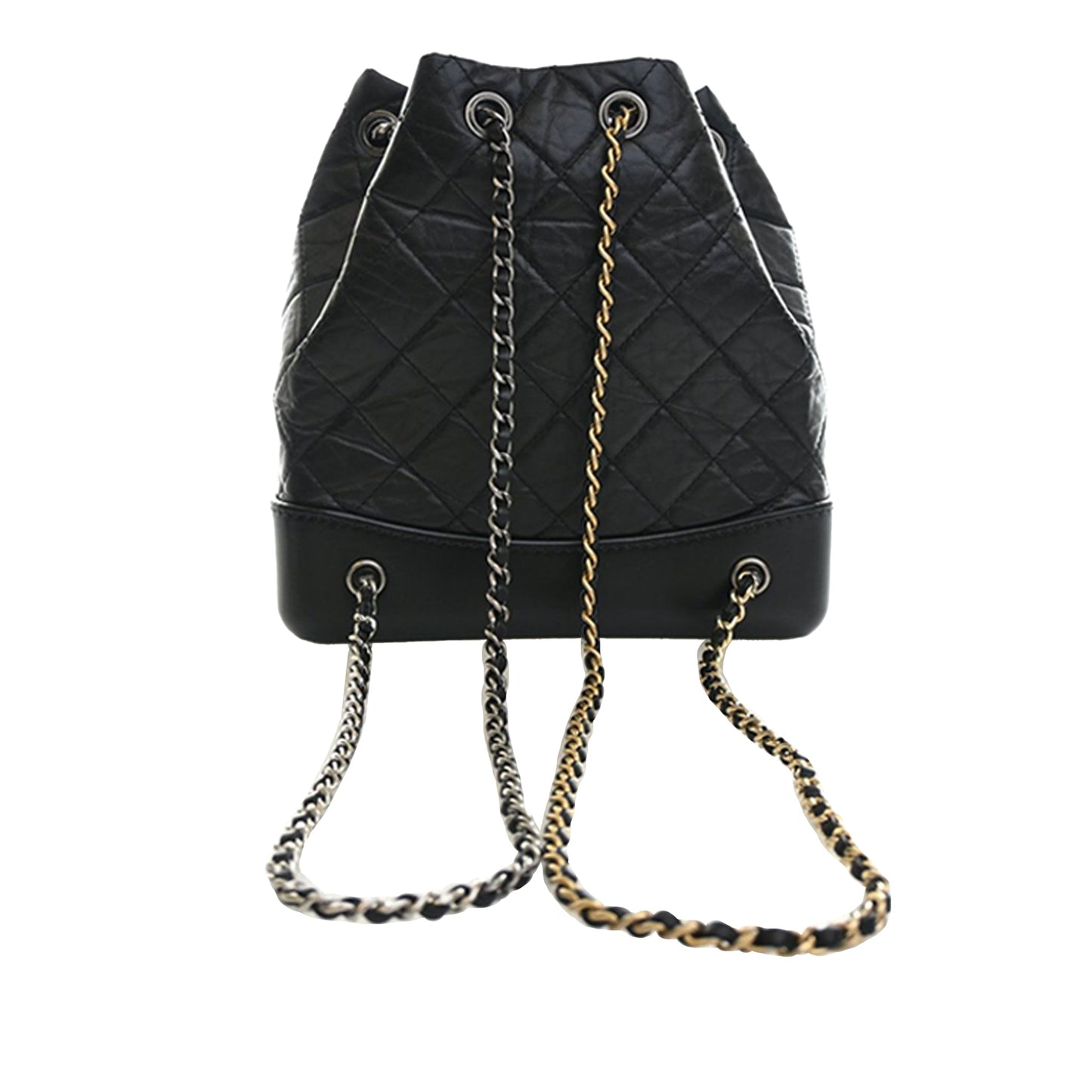 Chanel Small Quilted Aged Calfskin Gabrielle Backpack