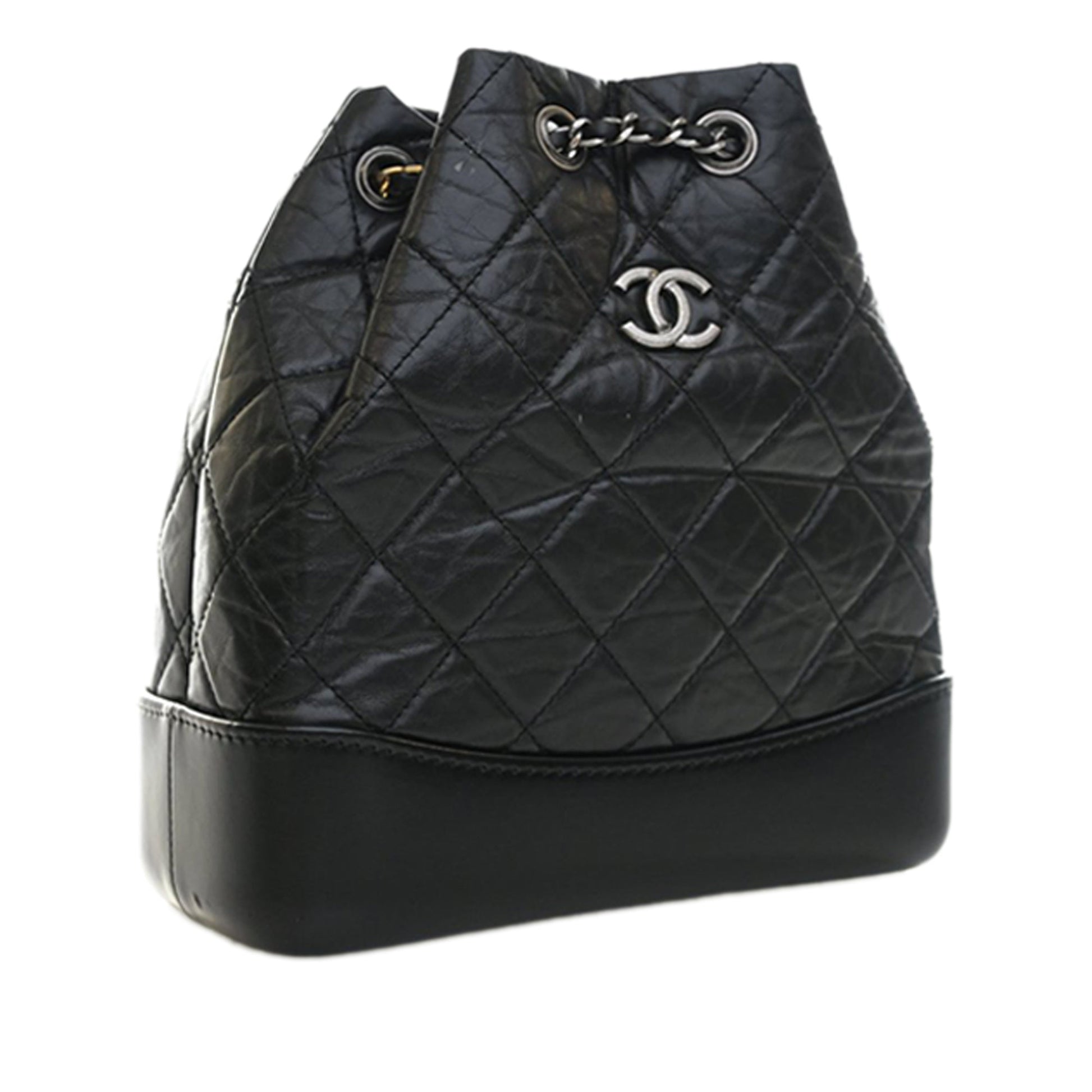 Chanel Small Quilted Aged Calfskin Gabrielle Backpack