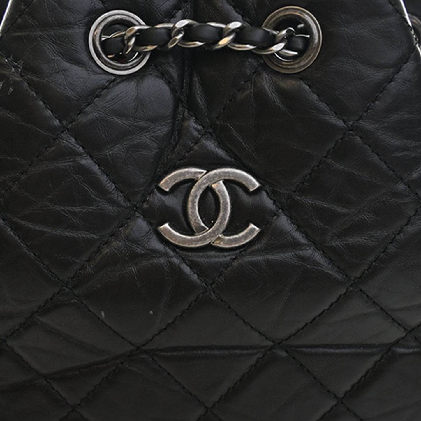 Chanel Small Quilted Aged Calfskin Gabrielle Backpack