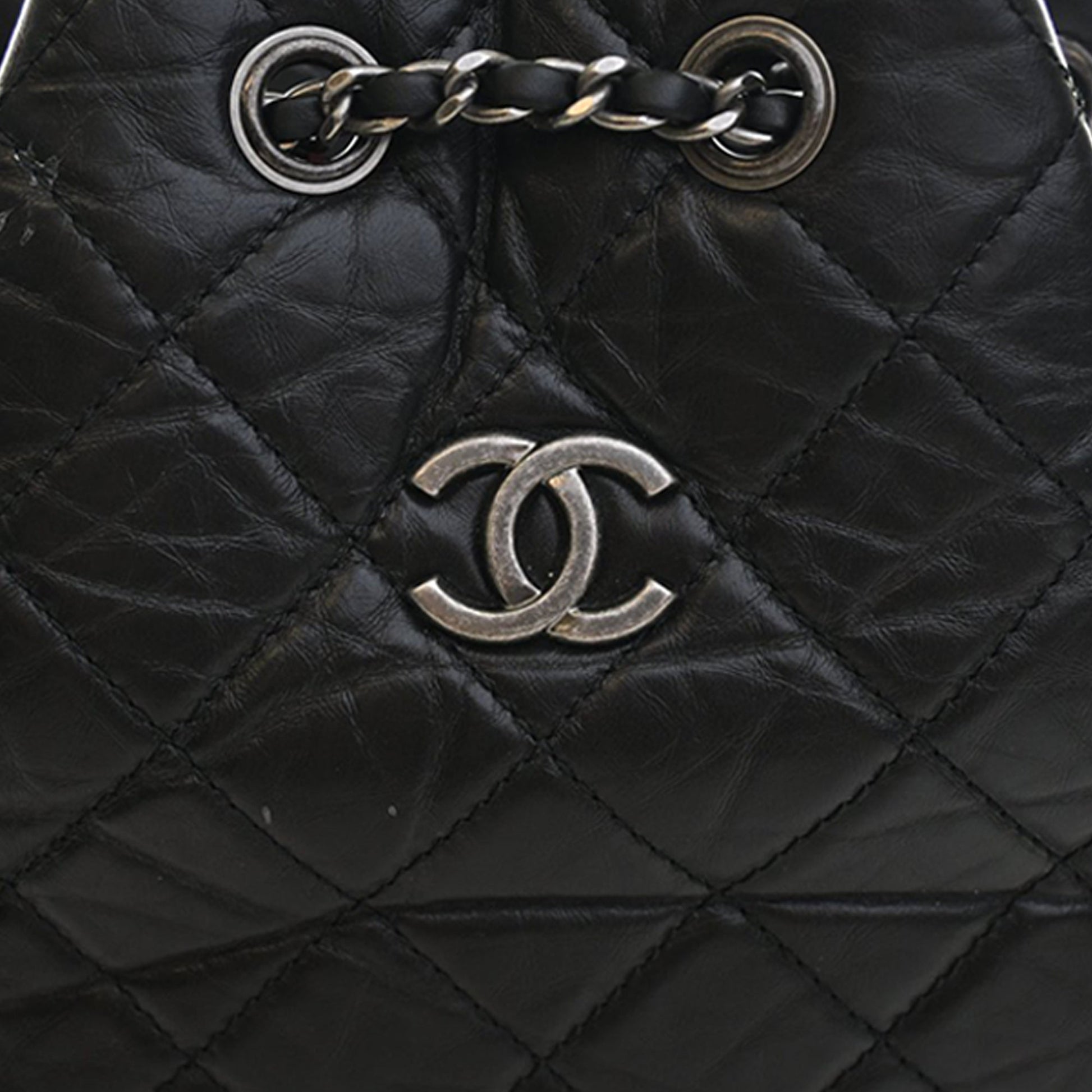 Chanel Small Quilted Aged Calfskin Gabrielle Backpack