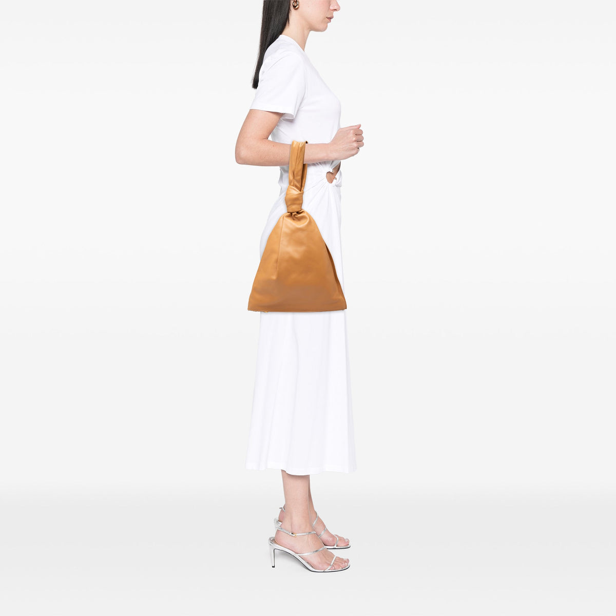 Bottega Veneta Nappa BV Twist Handbag
