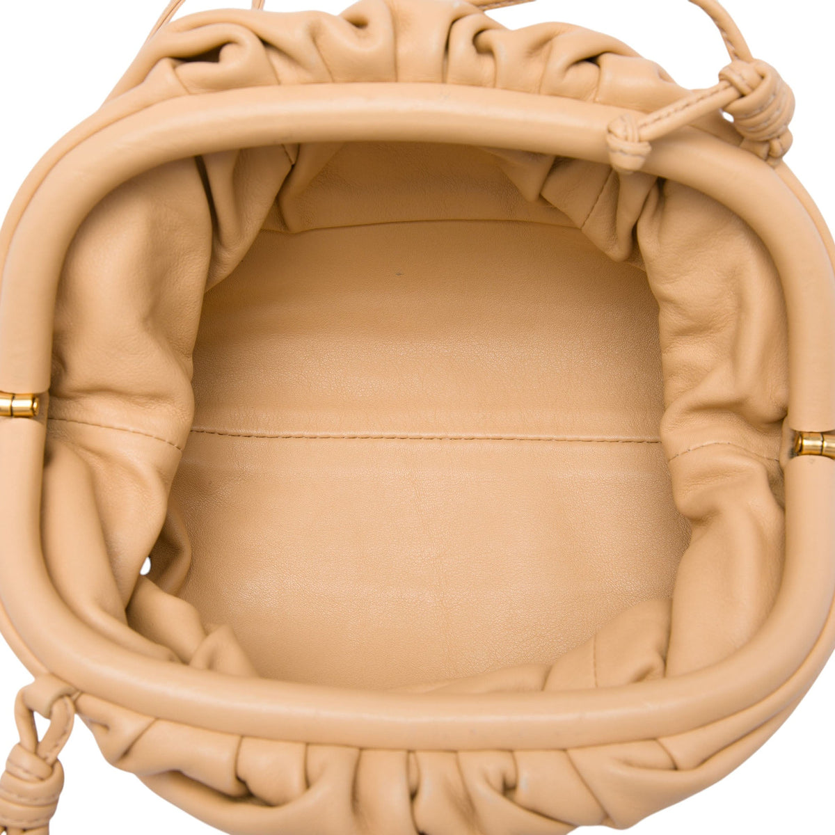 Bottega Veneta Lambskin The Mini Pouch Crossbody