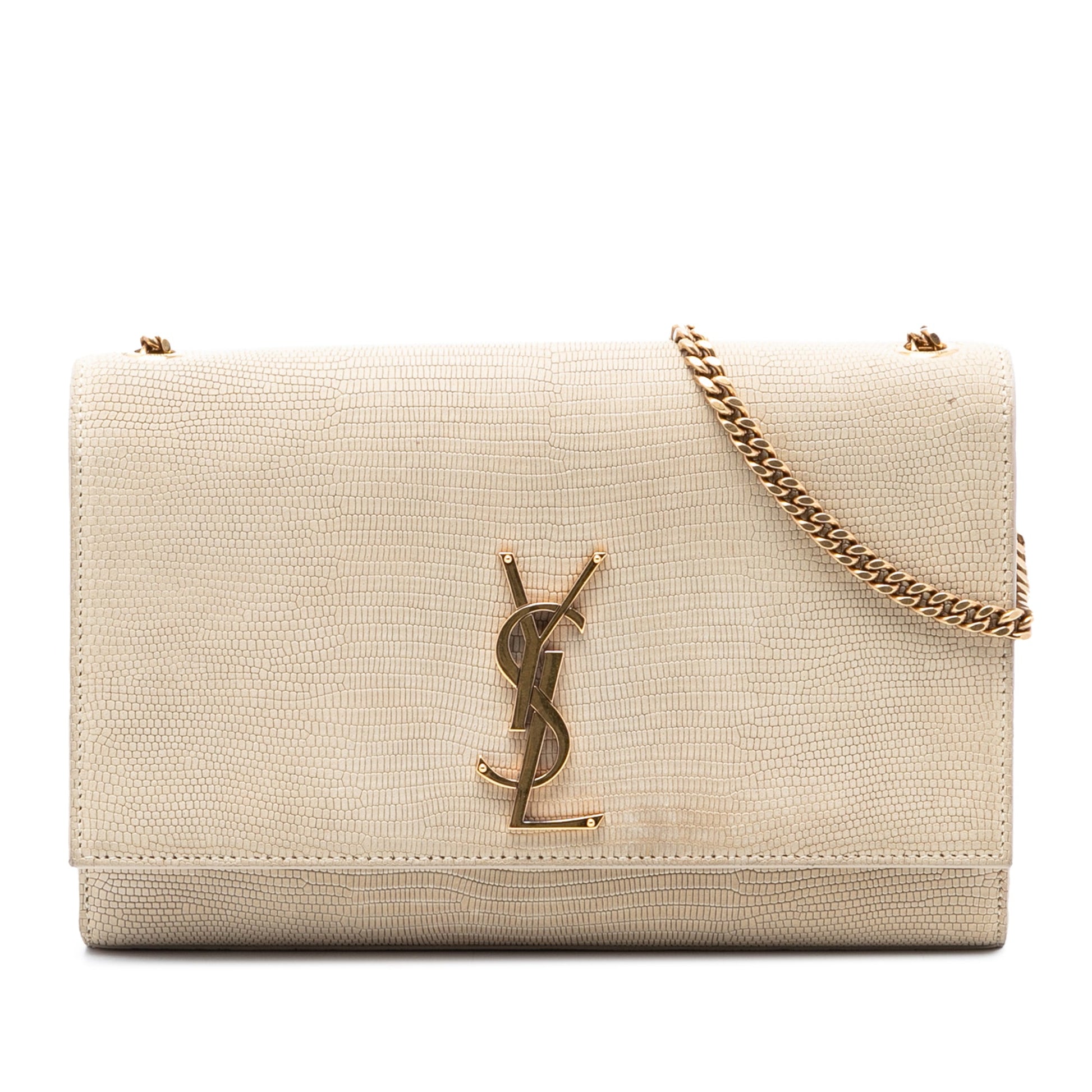 Medium Embossed Nubuck Monogram Kate Crossbody