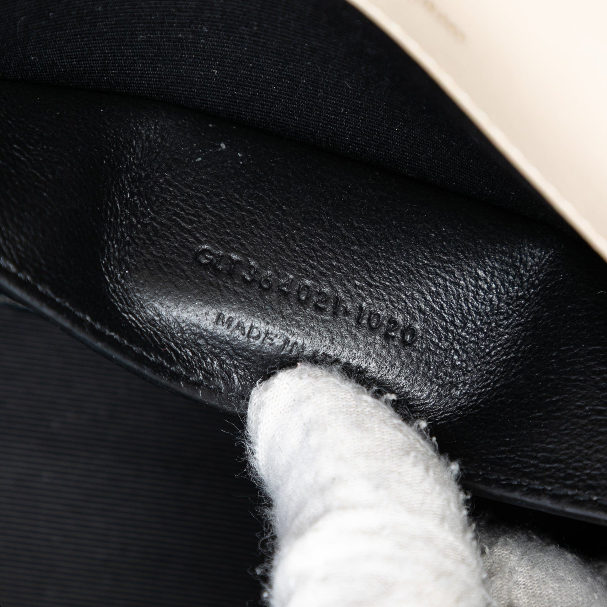 Medium Embossed Nubuck Monogram Kate Crossbody
