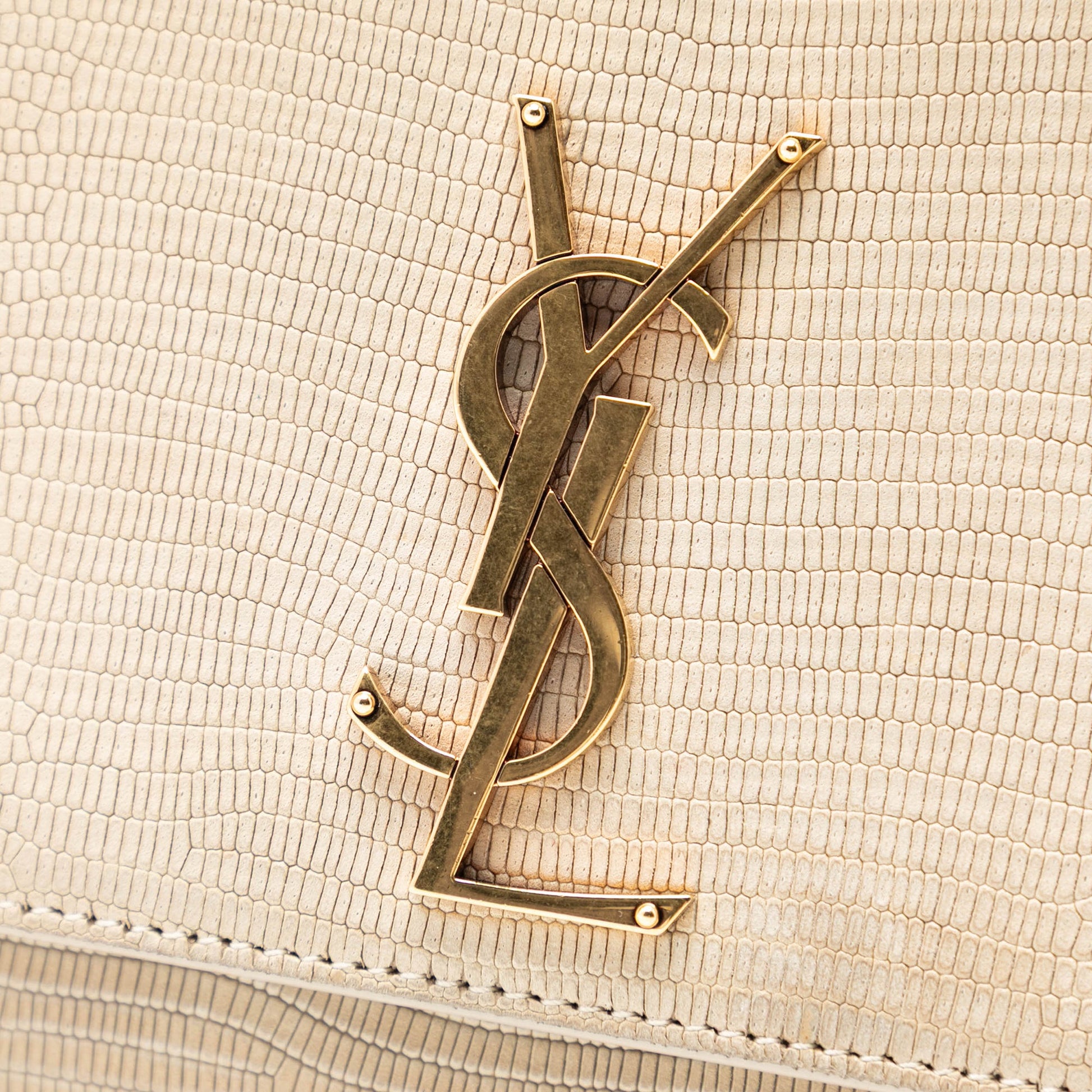 Medium Embossed Nubuck Monogram Kate Crossbody