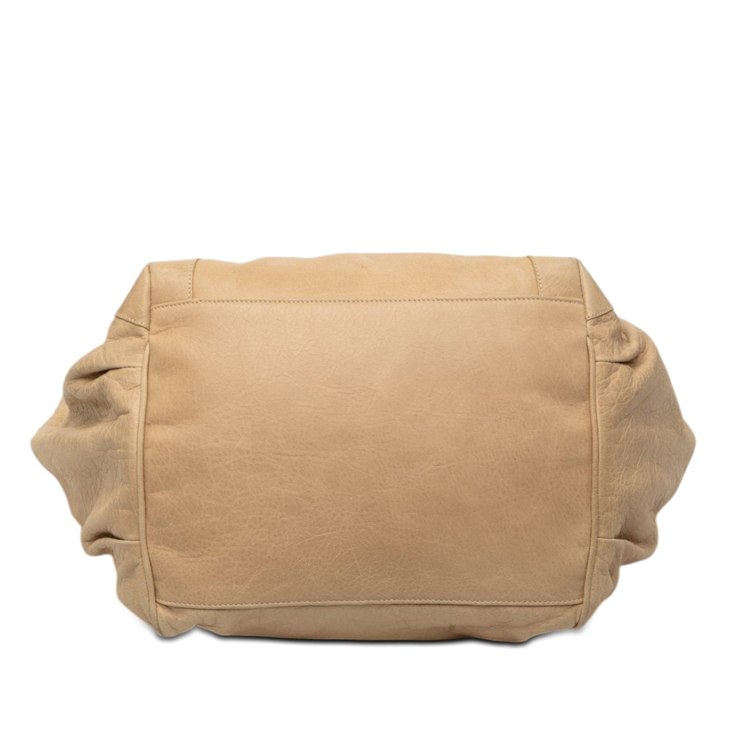 Balenciaga Lambskin Motocross Classic Sunday Tote