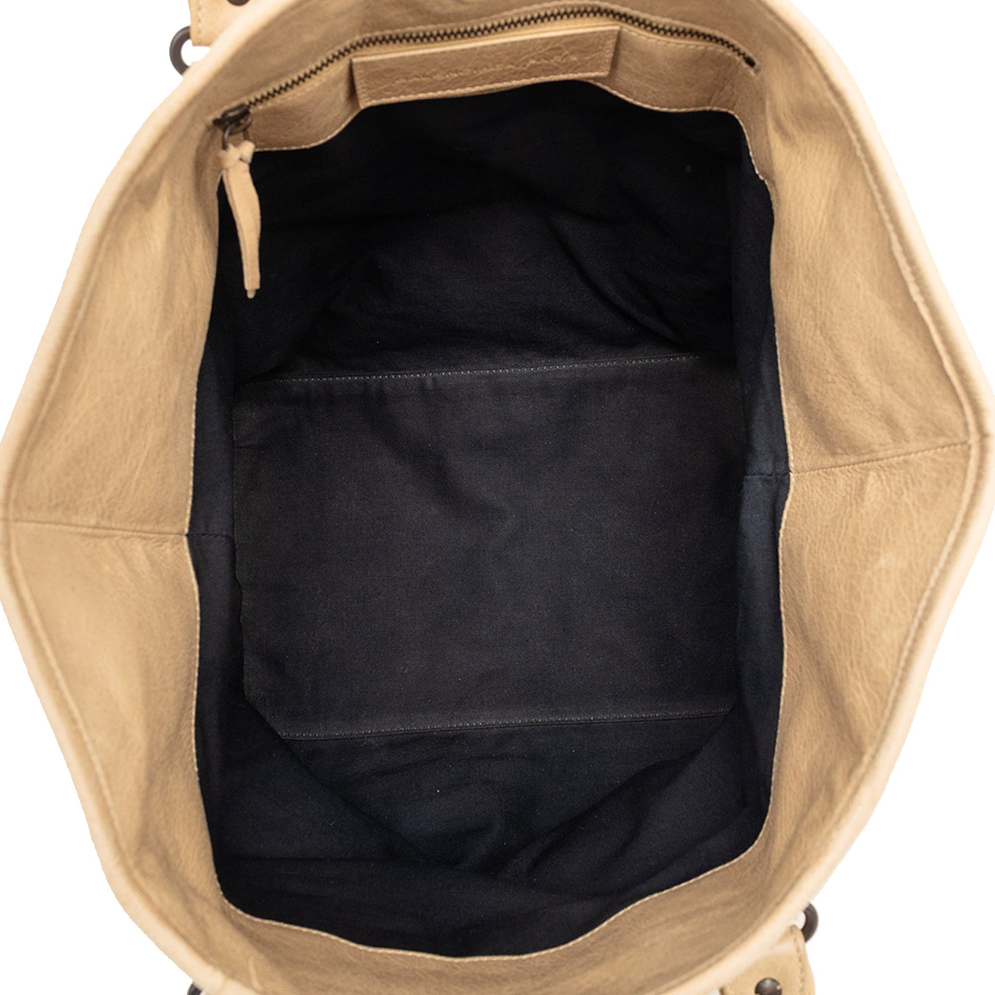 Balenciaga Lambskin Motocross Classic Sunday Tote