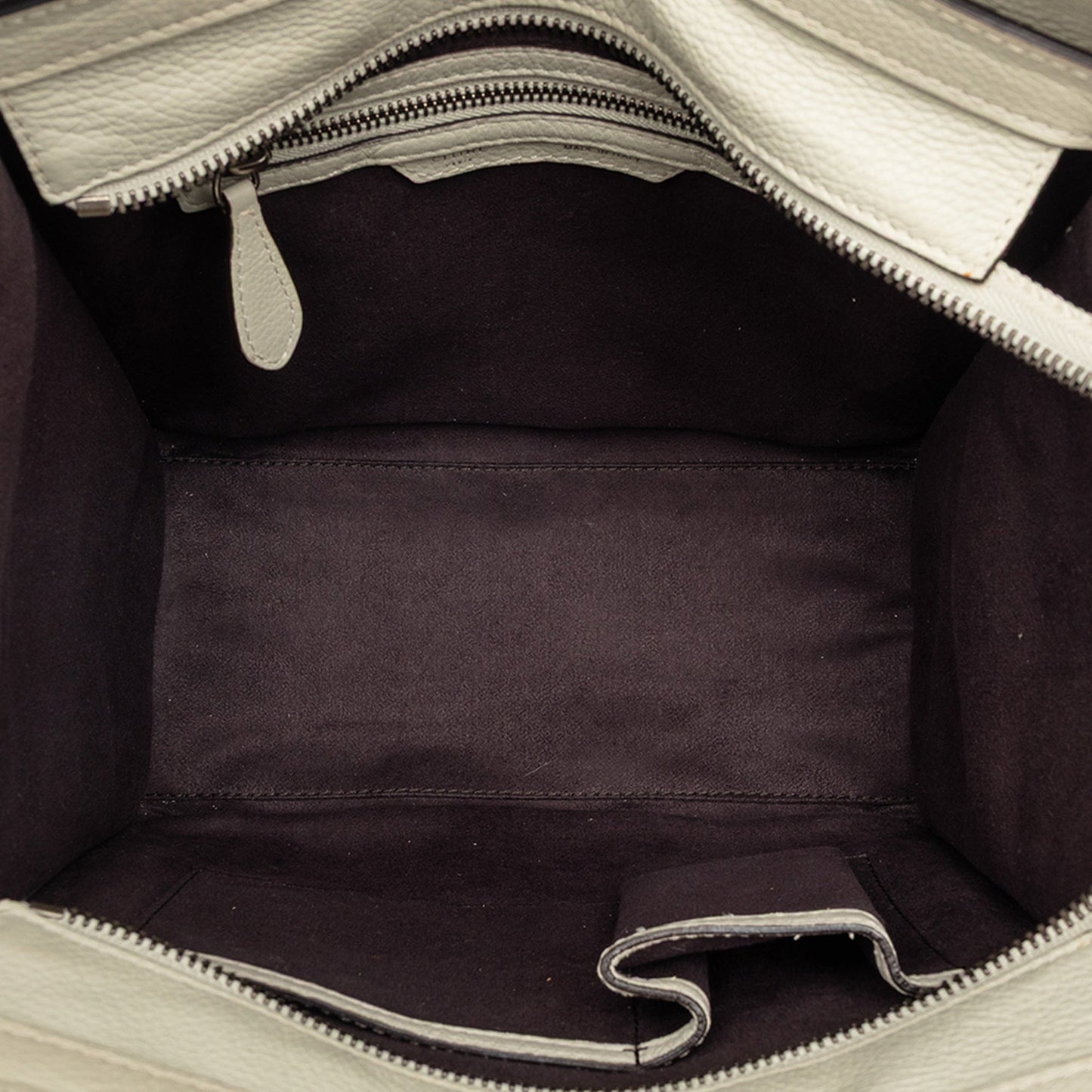 Celine Micro Leather Luggage Tote