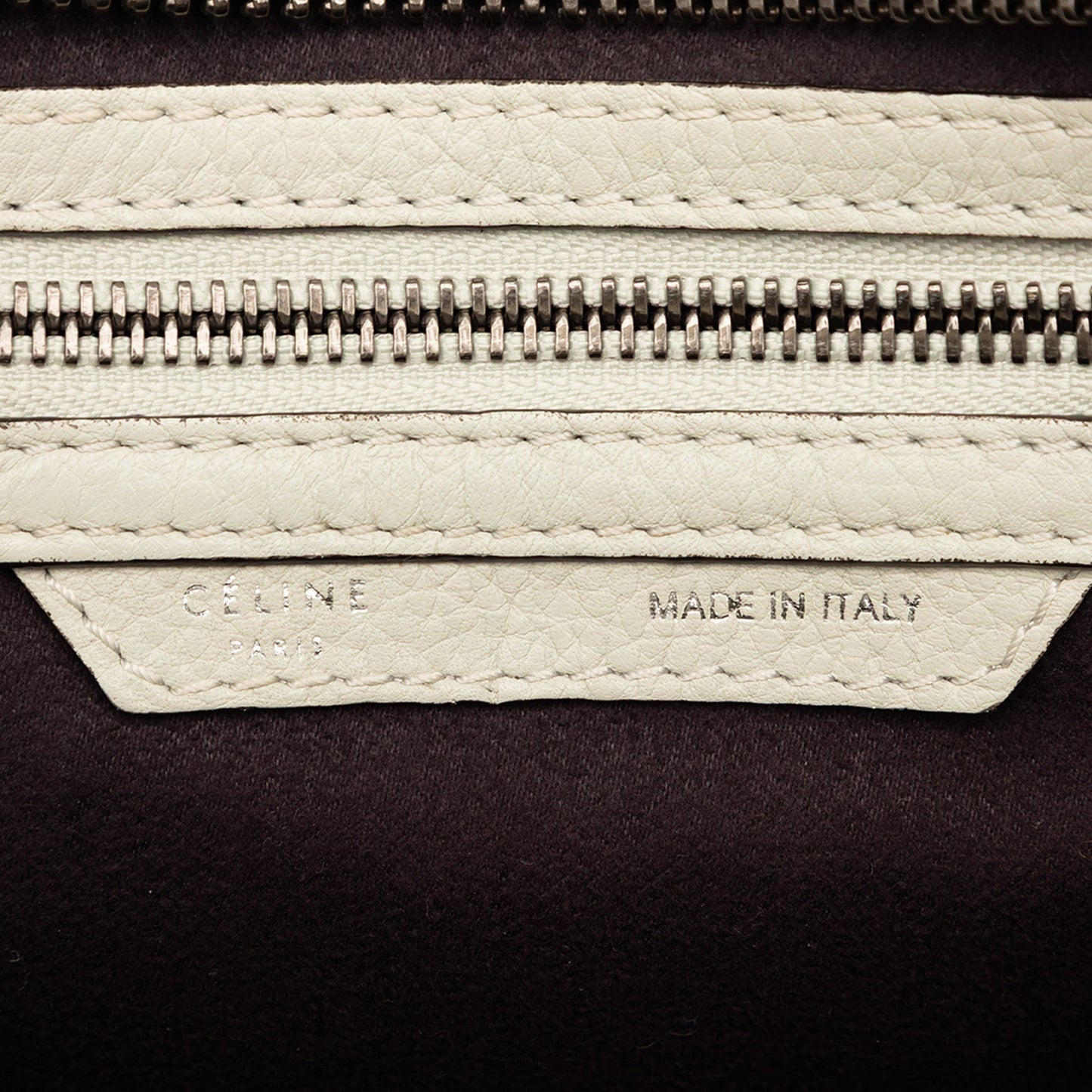 Celine Micro Leather Luggage Tote