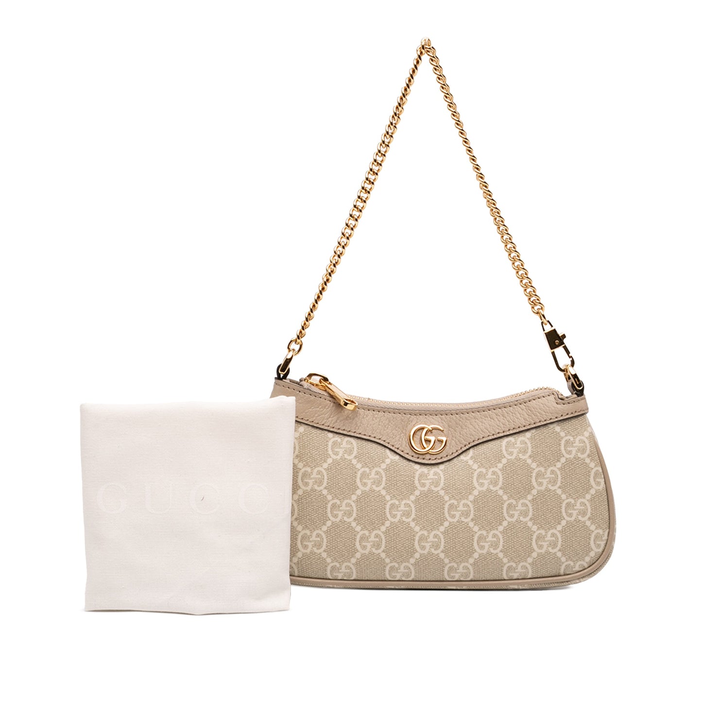 Gucci Small GG Supreme Ophidia Shoulder Bag