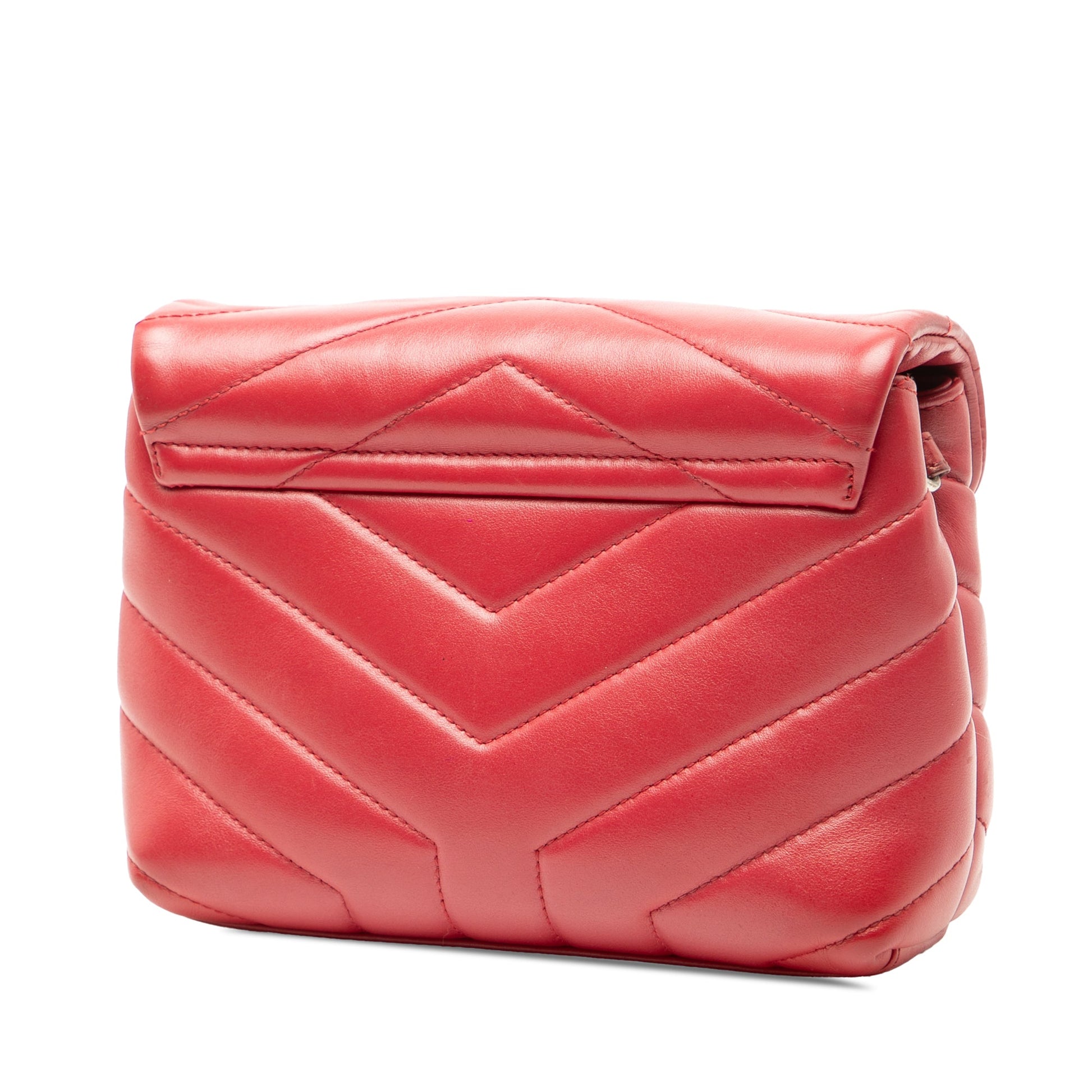 Saint Laurent Toy Matelasse Calfskin Monogram LouLou Crossbody