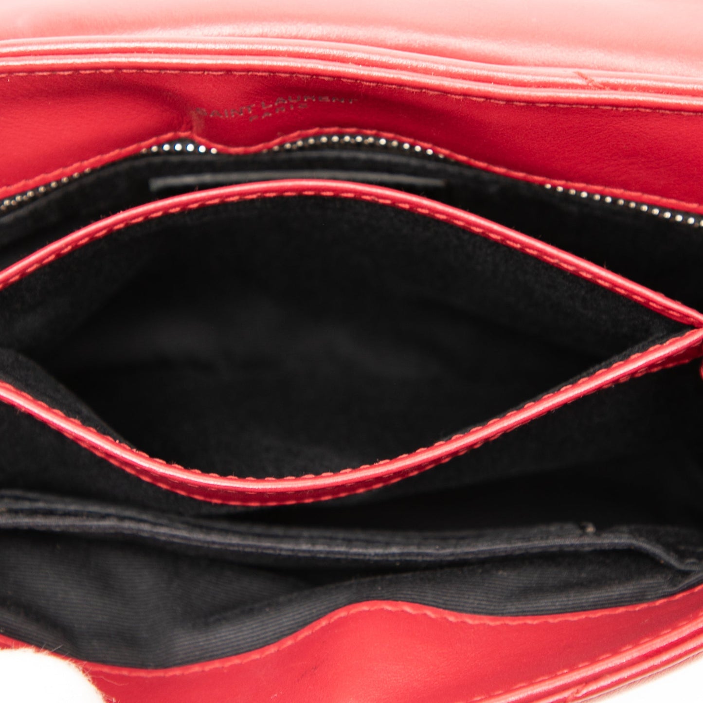 Saint Laurent Toy Matelasse Calfskin Monogram LouLou Crossbody