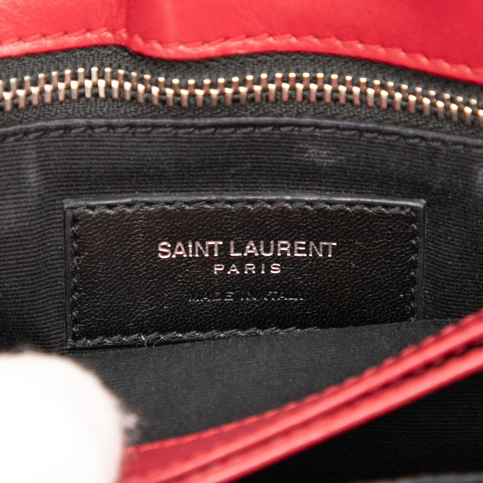 Saint Laurent Toy Matelasse Calfskin Monogram LouLou Crossbody