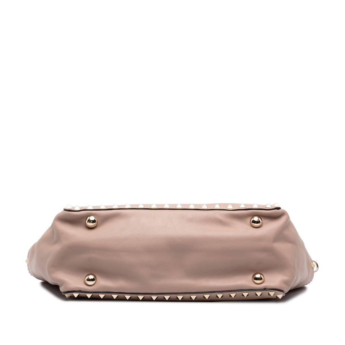 Valentino Small Leather Rockstud Trapeze Satchel