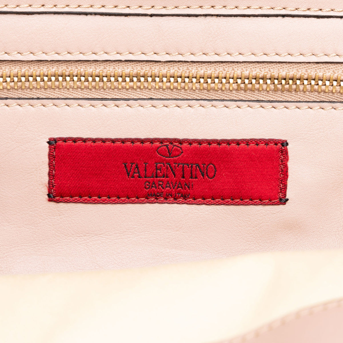 Valentino Small Leather Rockstud Trapeze Satchel