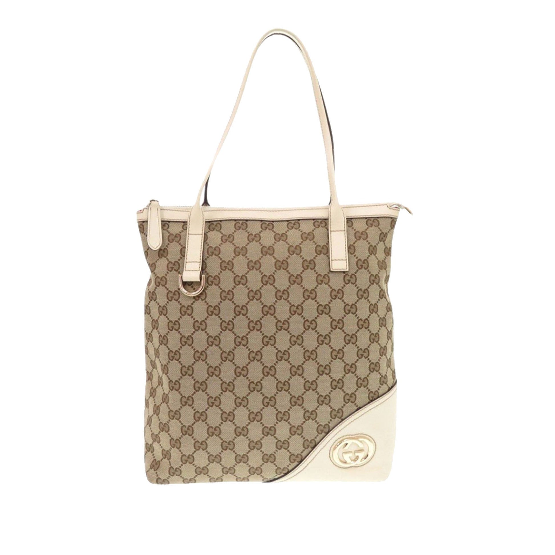 Gucci GG Canvas Britt Tote