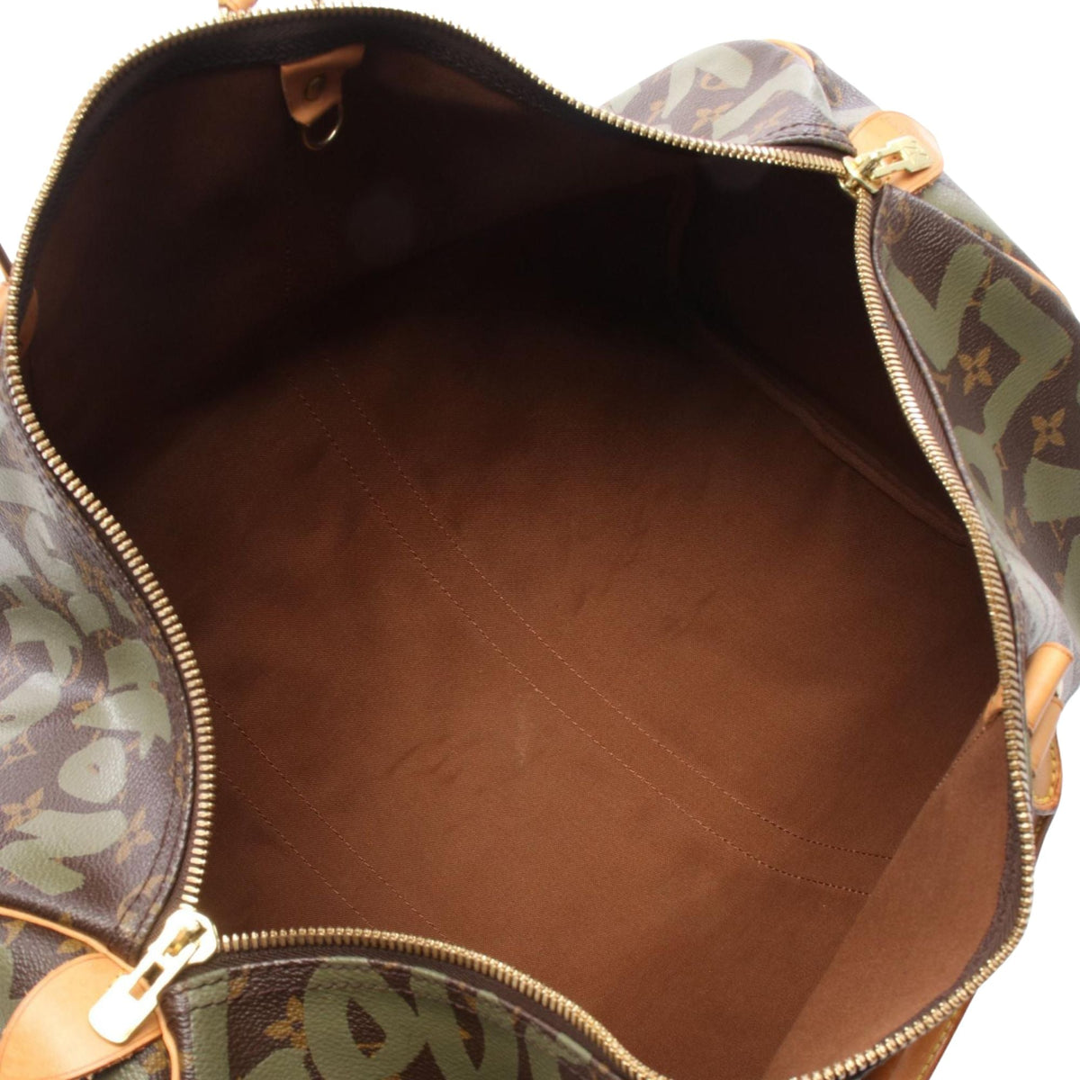 Louis Vuitton Stephen Sprouse Monogram Graffiti Keepall 50 — Brown