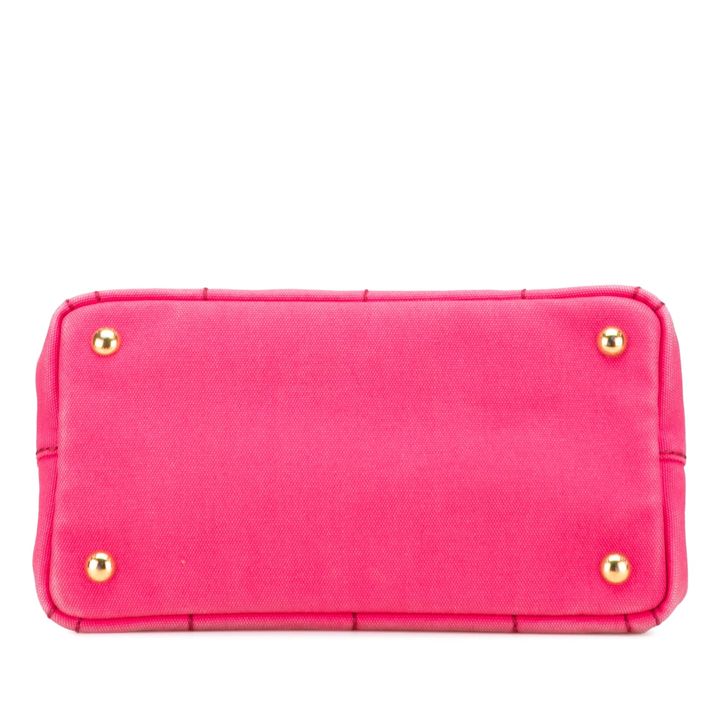 Prada Small Canvas Canapa Logo Satchel