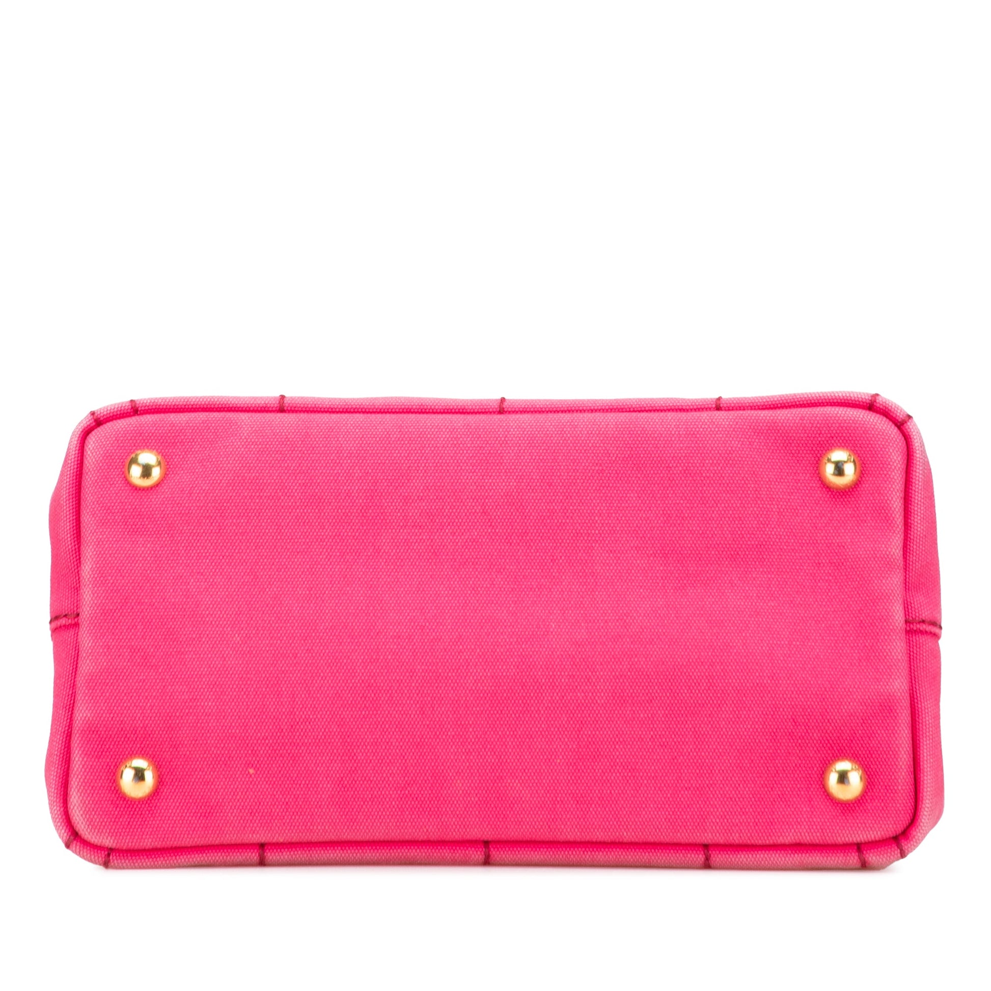 Prada Small Canvas Canapa Logo Satchel