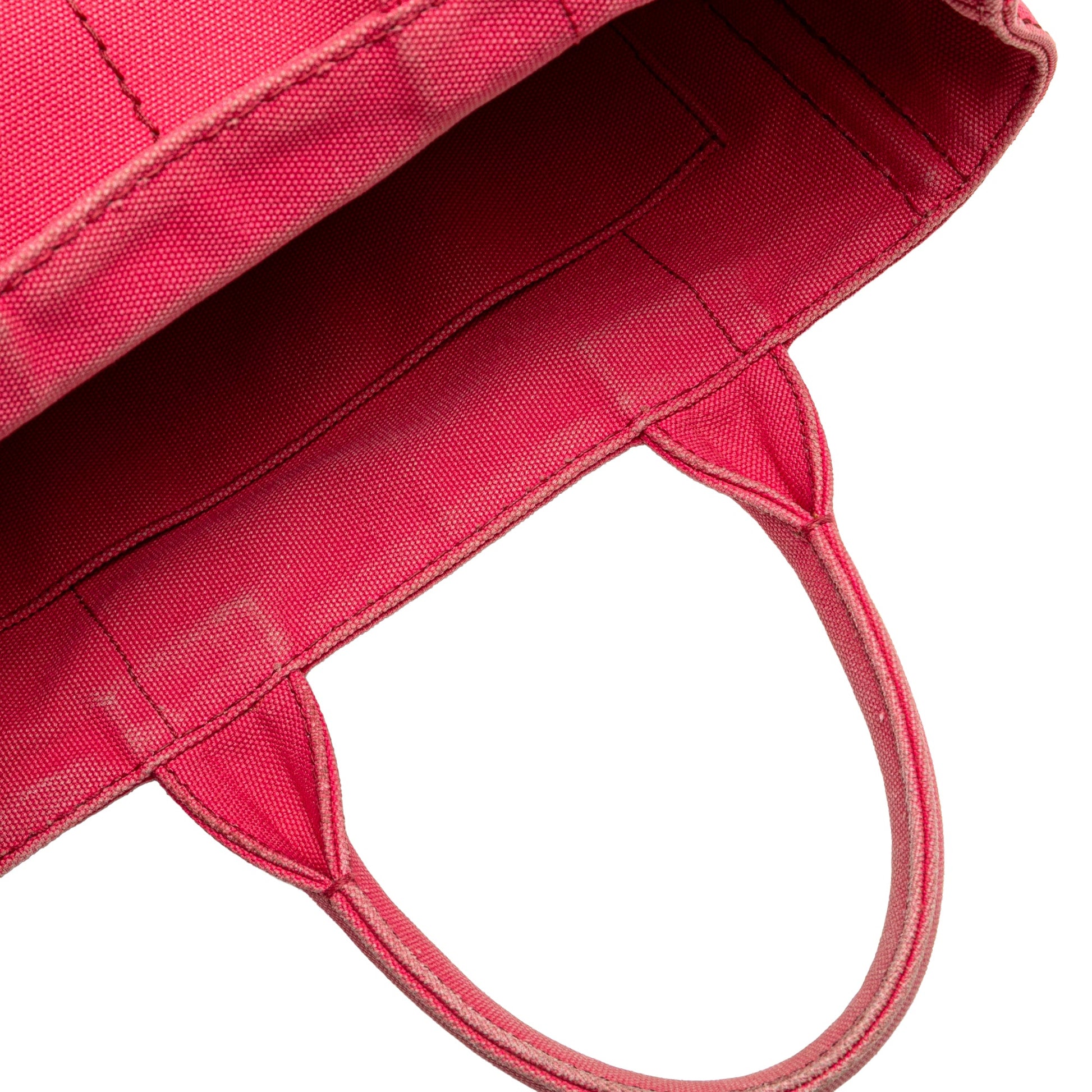Prada Small Canvas Canapa Logo Satchel