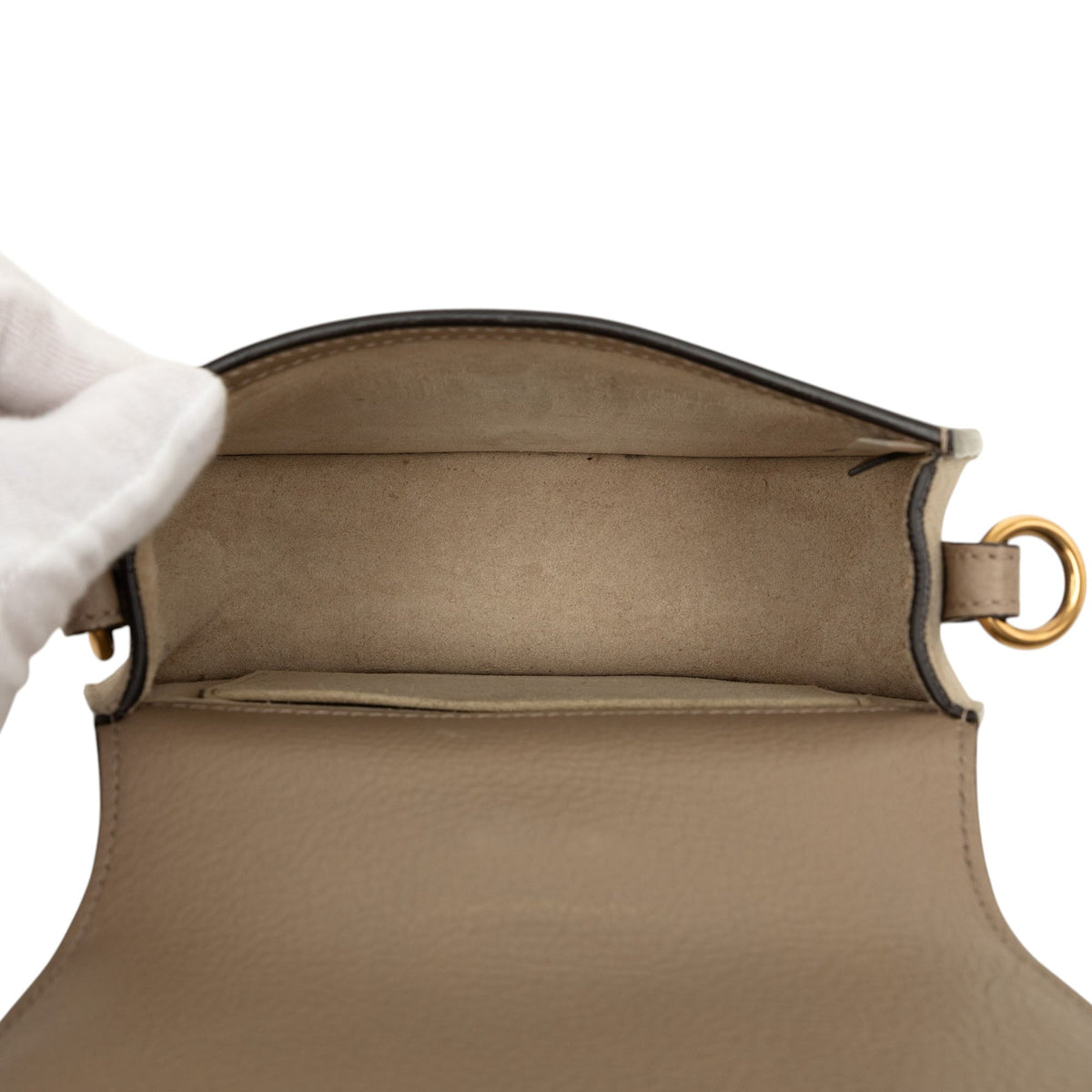 Chloé Small Leather Nile Bracelet Satchel