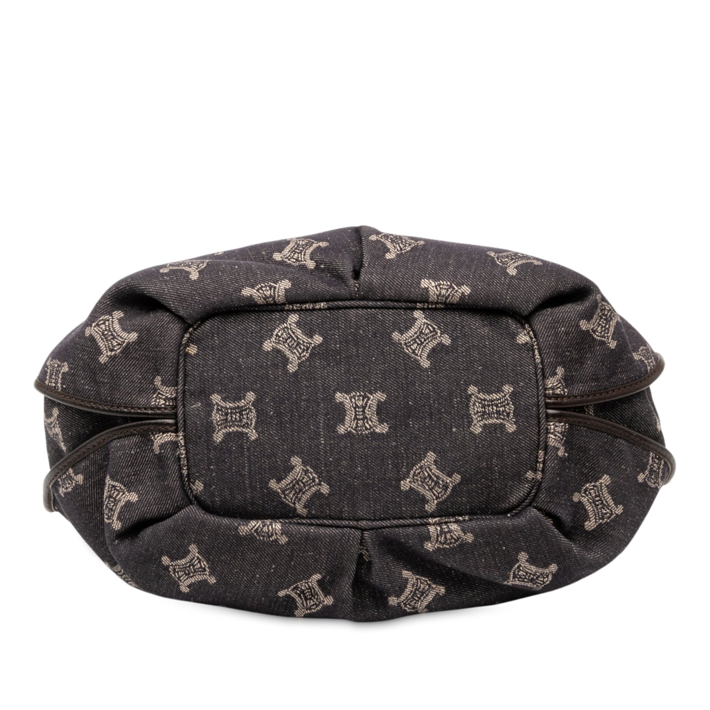Celine Macadam Denim Bittersweet Hobo Bag