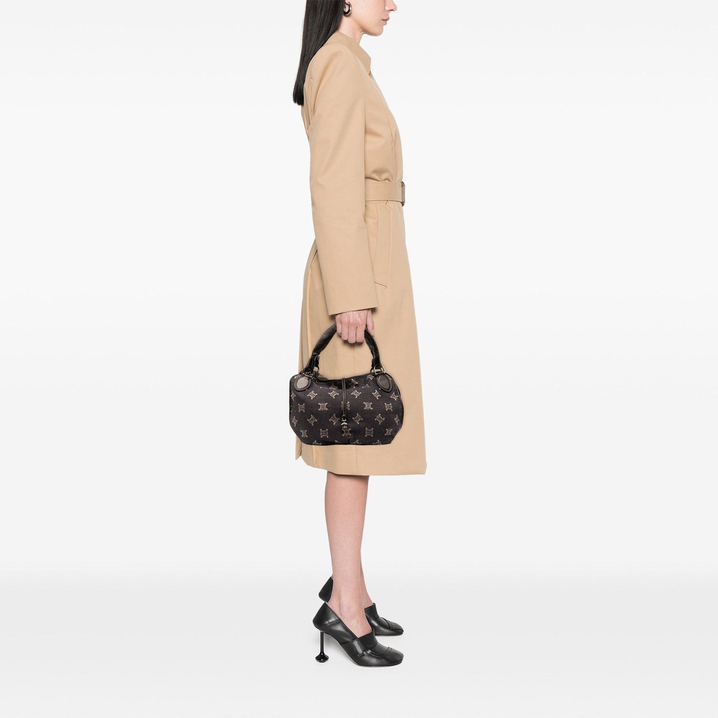 Celine Macadam Denim Bittersweet Hobo Bag
