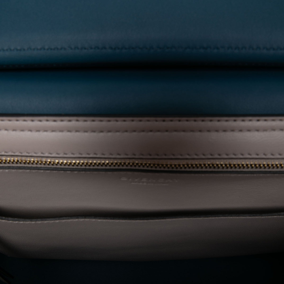 Givenchy Medium Leather Mystic Satchel — Blue