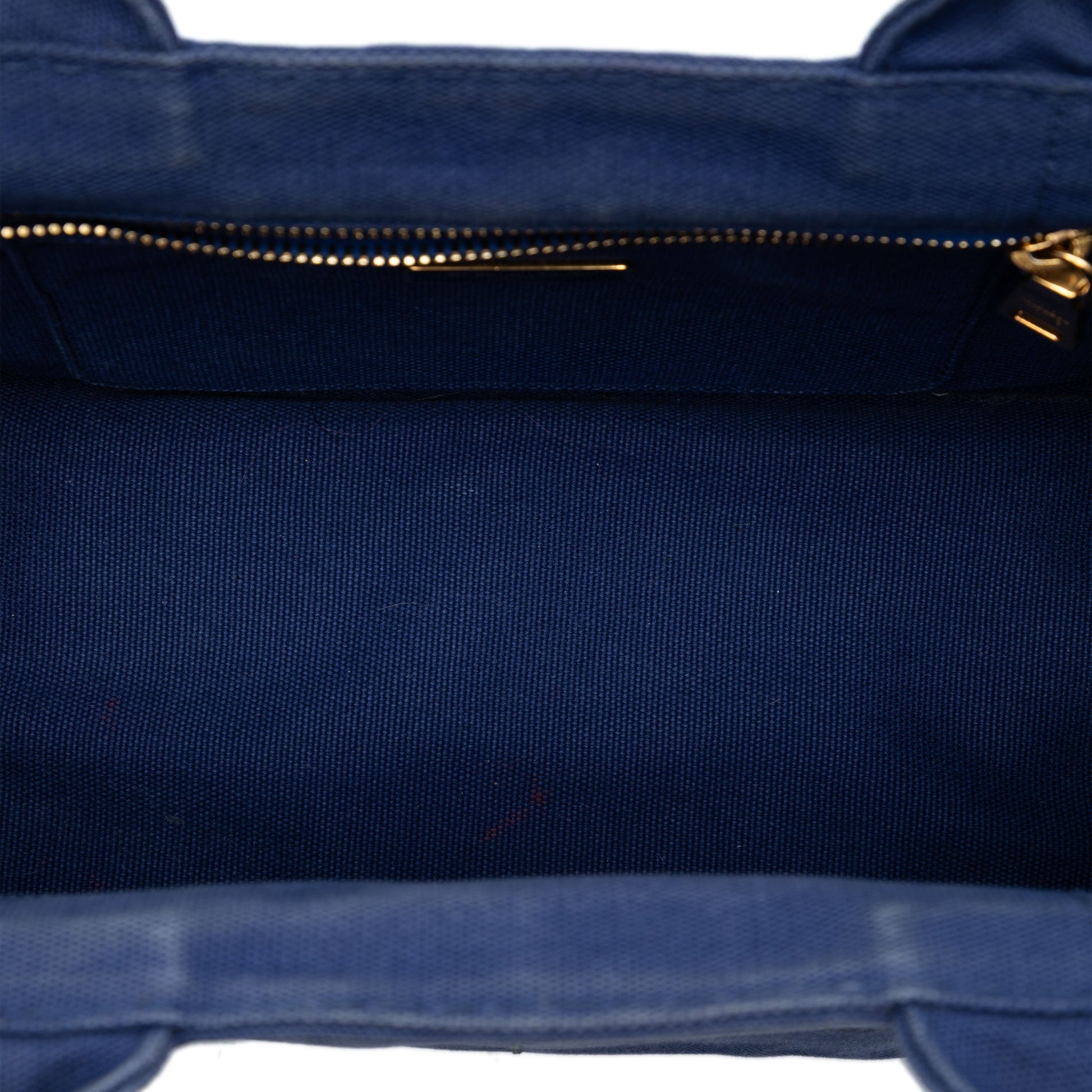 Prada Small Canvas Canapa Logo Satchel
