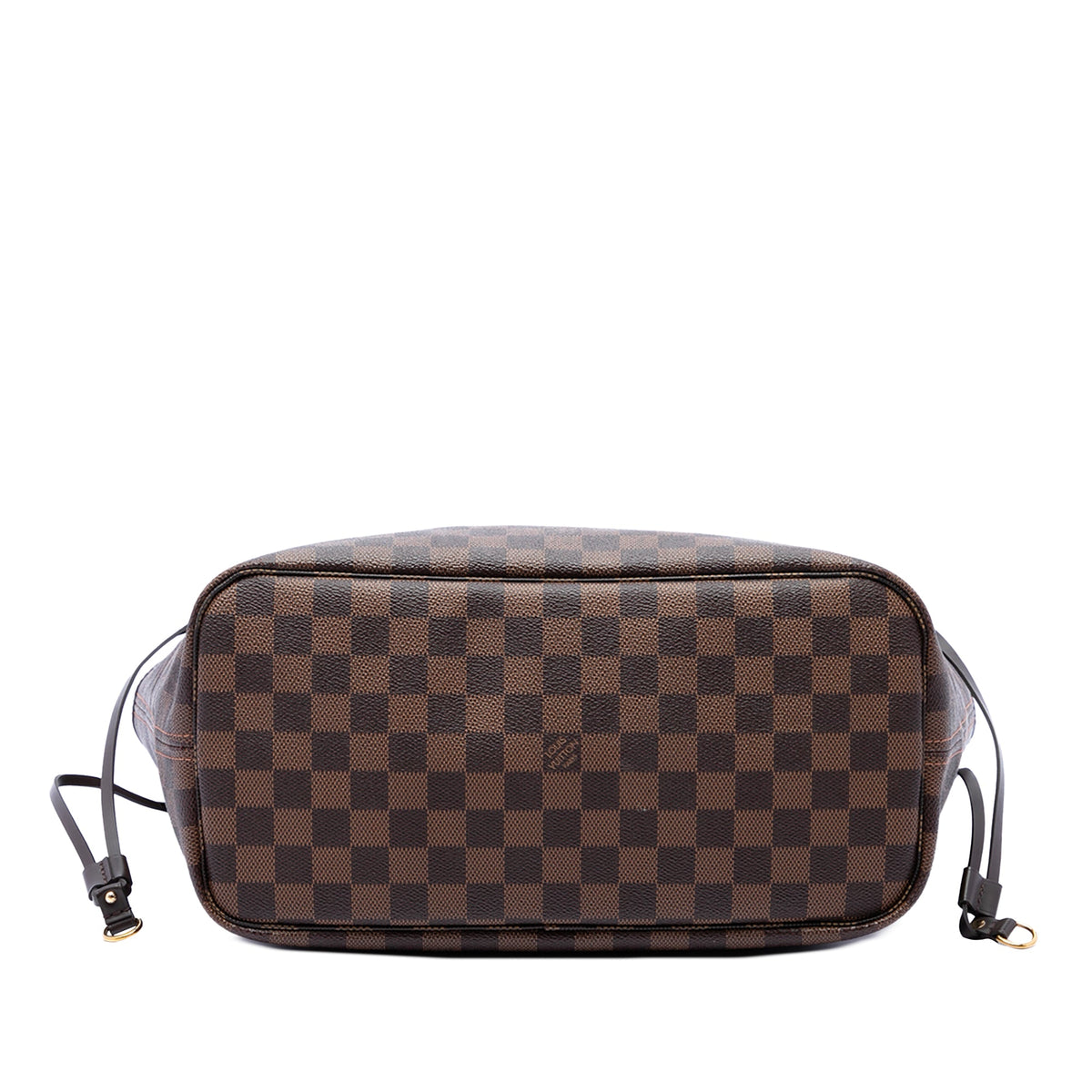 Louis Vuitton Damier Ebene Neverfull MM — Brown