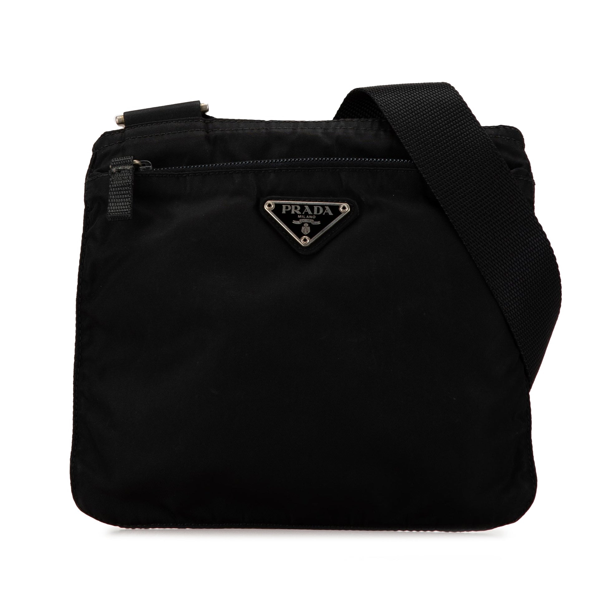 Prada Tessuto Zip Top Crossbody