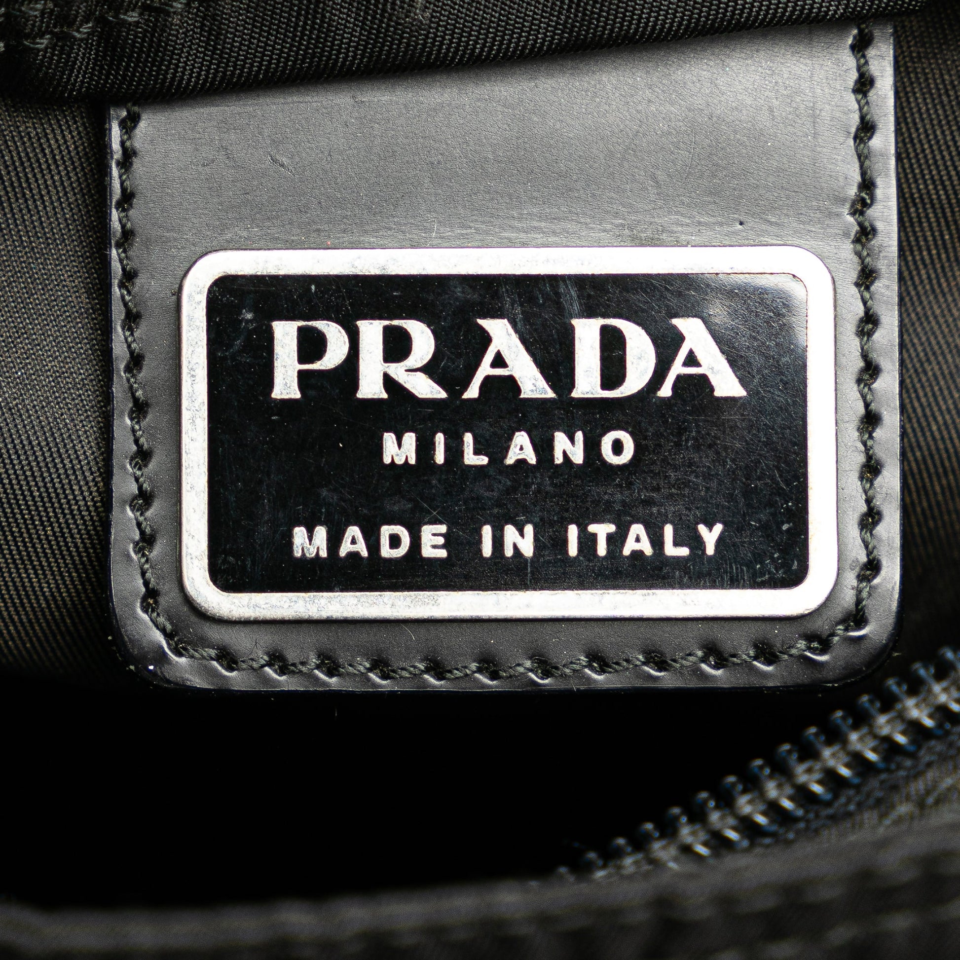Prada Tessuto Zip Top Crossbody