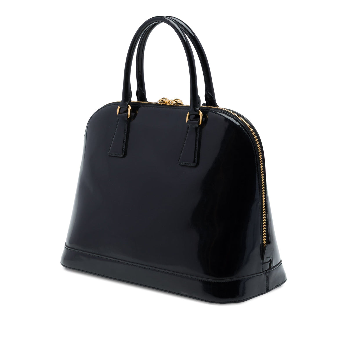 Prada Medium Spazzolato Leather Promenade Satchel
