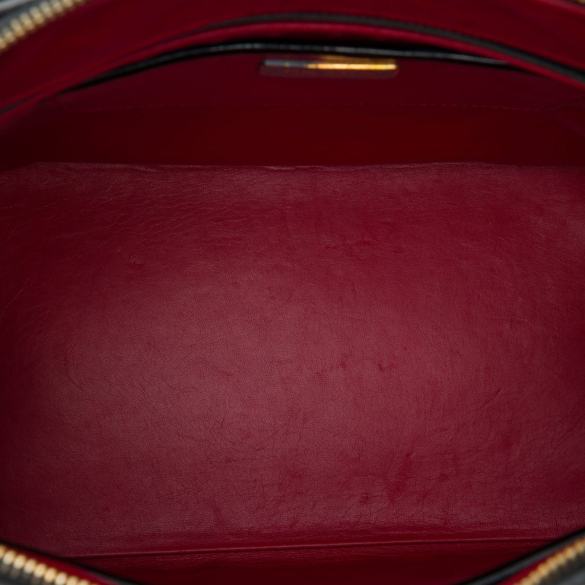 Prada Medium Spazzolato Leather Promenade Satchel