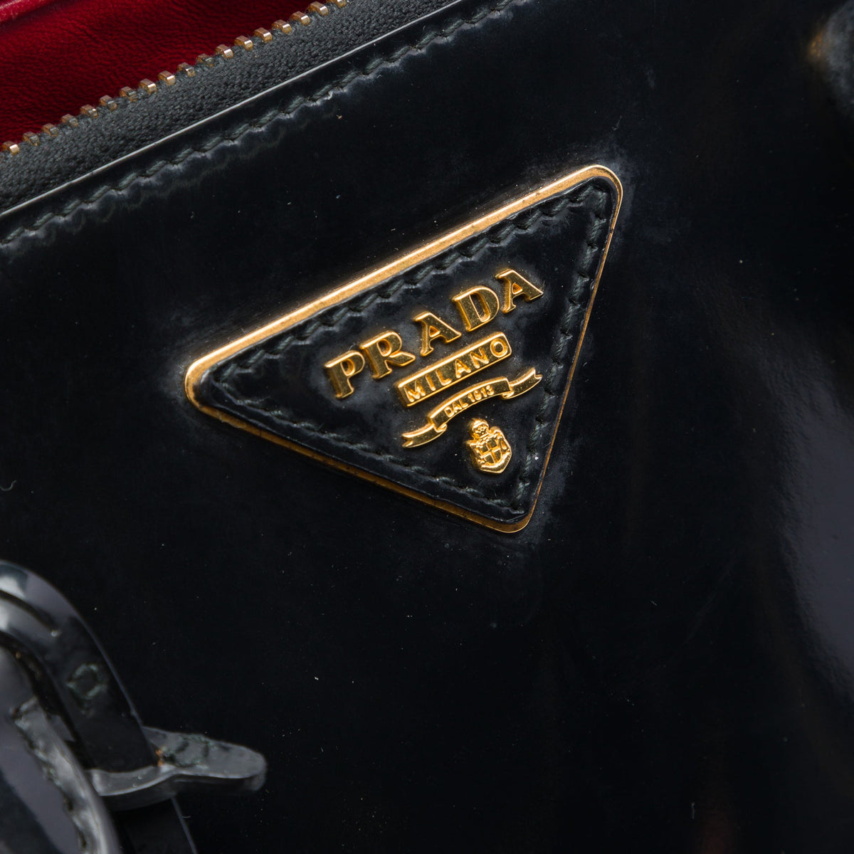 Prada Medium Spazzolato Leather Promenade Satchel