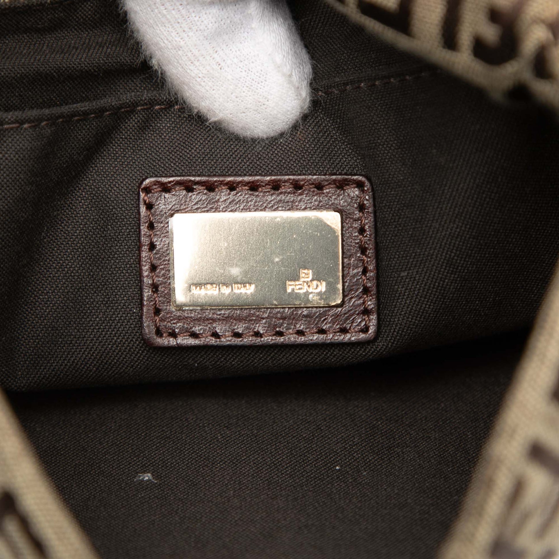 Fendi Zucchino Canvas Crossbody