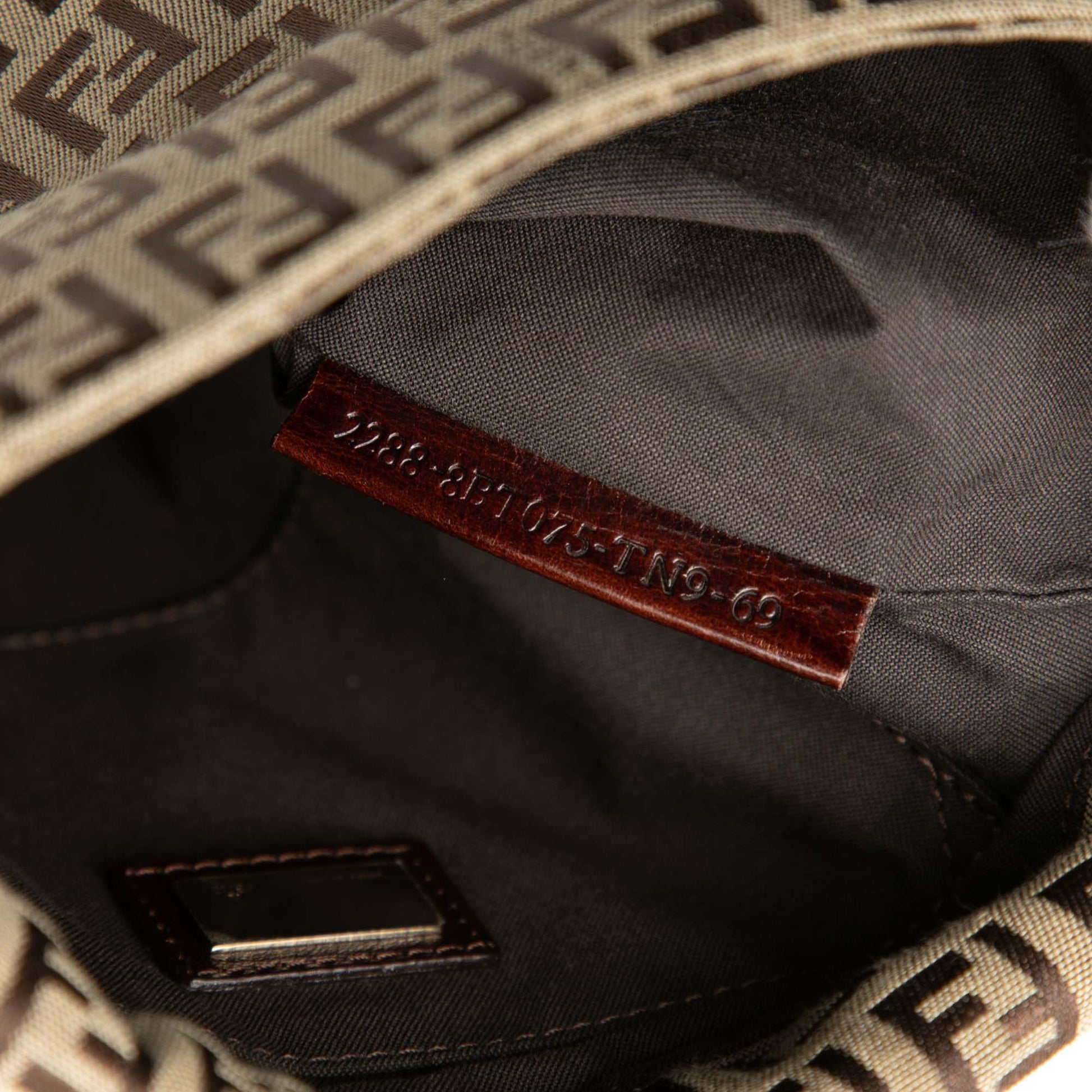 Fendi Zucchino Canvas Crossbody