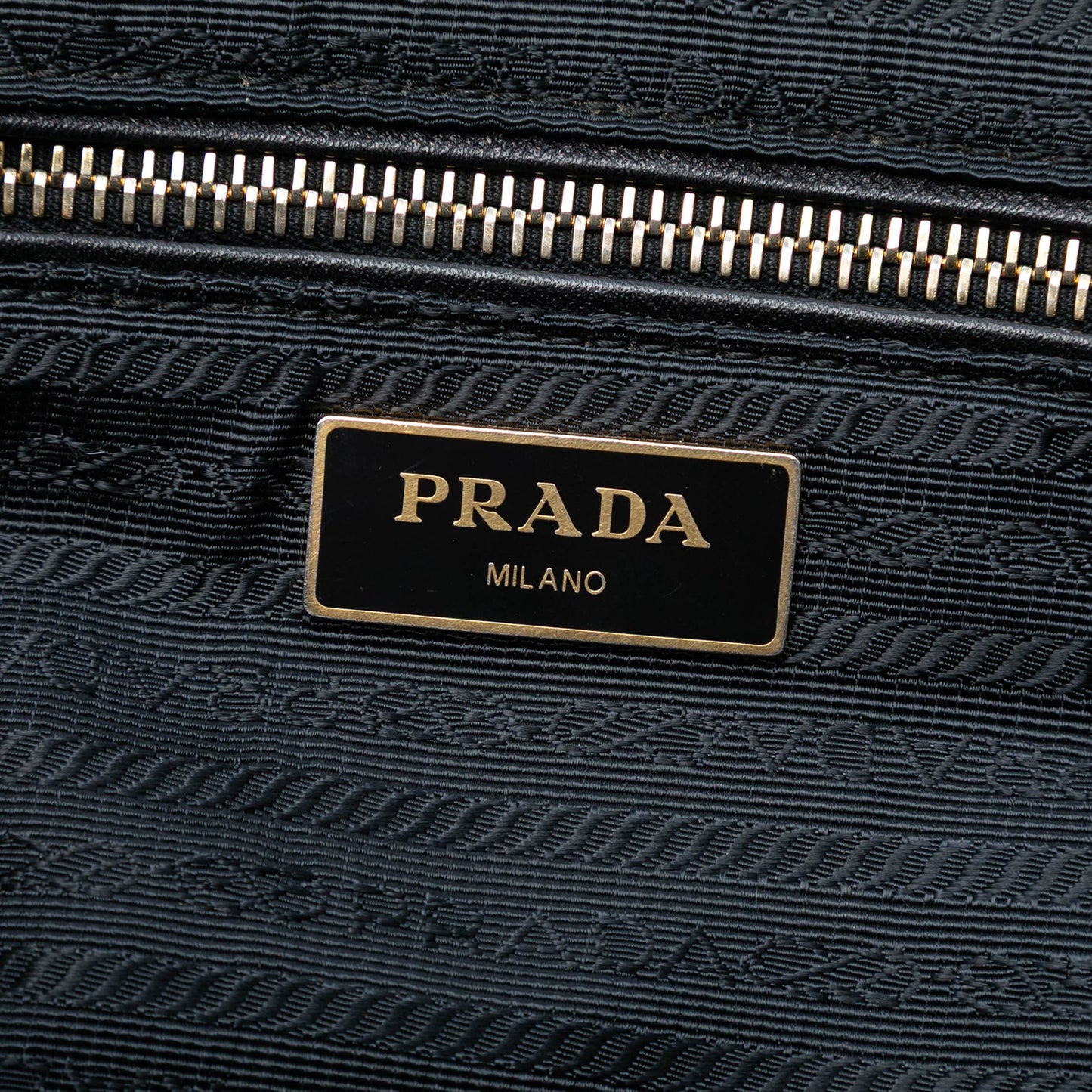 Prada Impuntu Tessuto Chain Crossbody