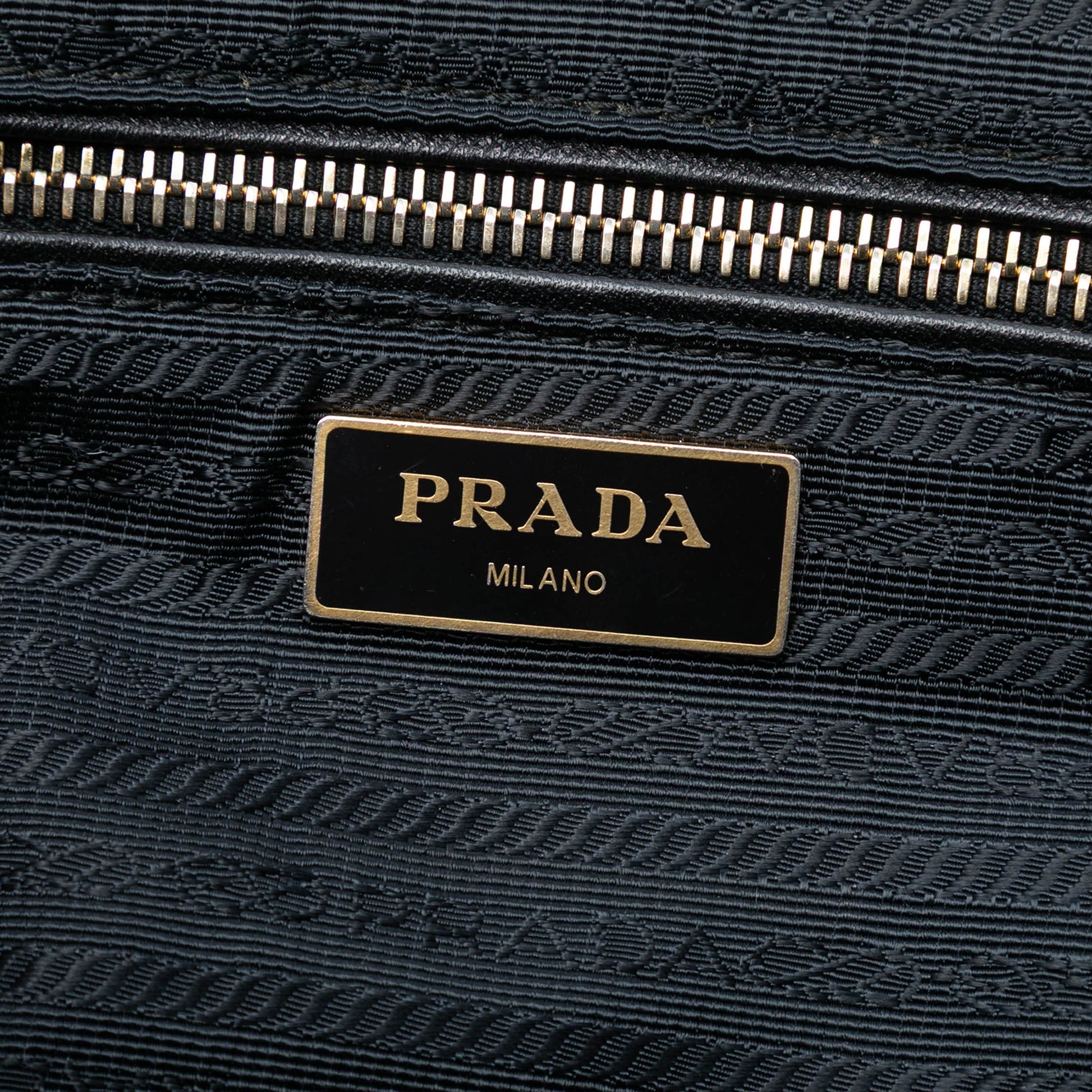 Prada Impuntu Tessuto Chain Crossbody