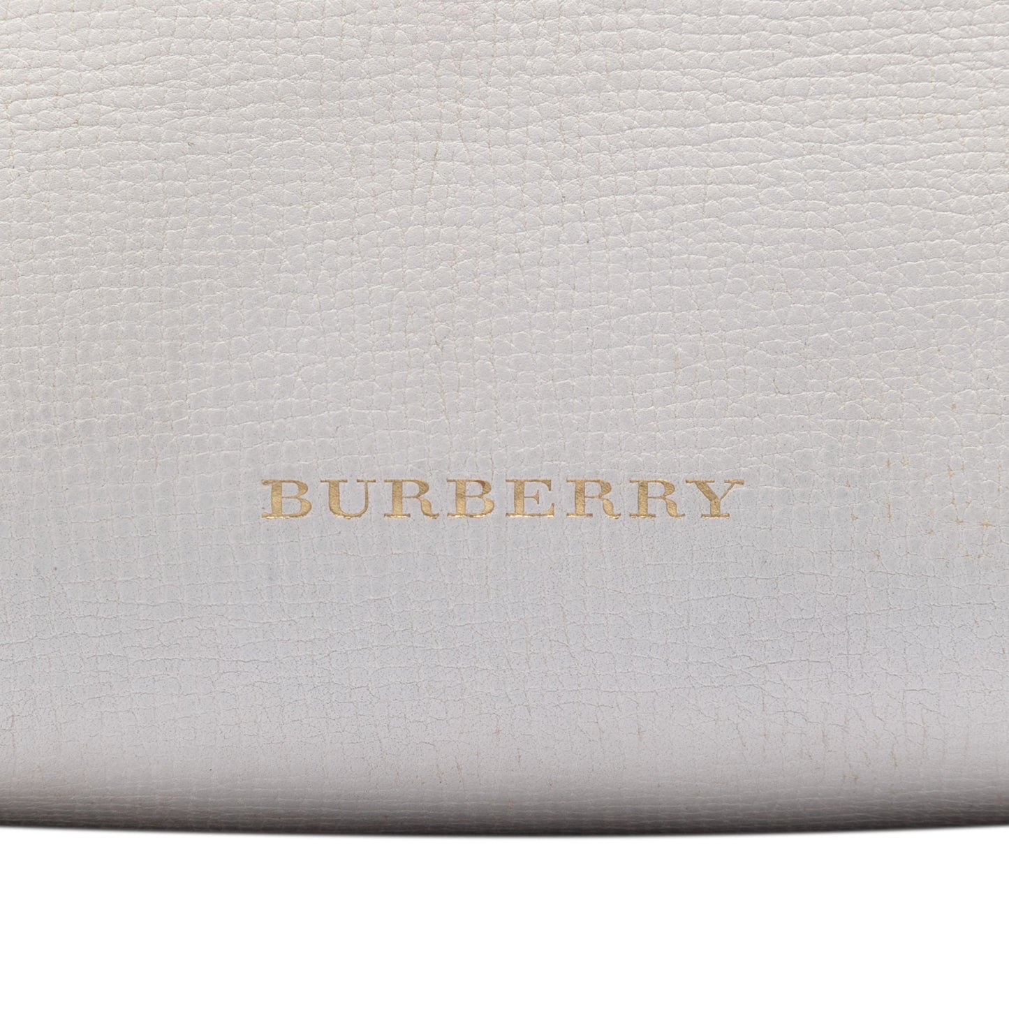 Burberry Small Leather and House Check Banner Satchel