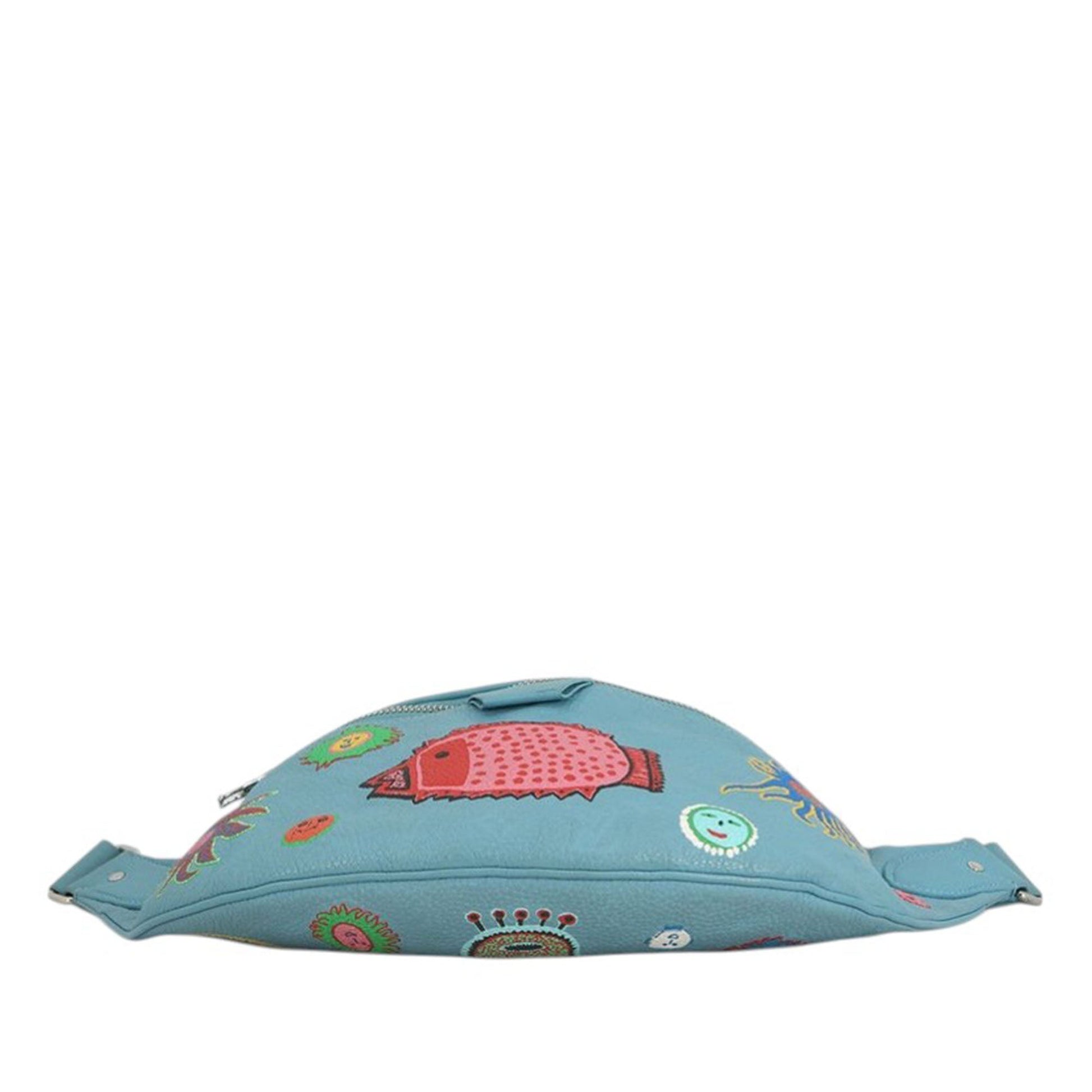 Yayoi Kusama Taurillon Faces Maxi Bumbag