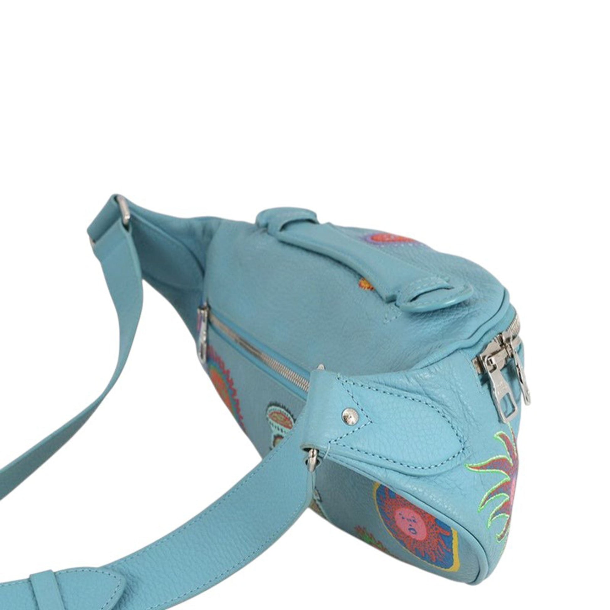 Yayoi Kusama Taurillon Faces Maxi Bumbag